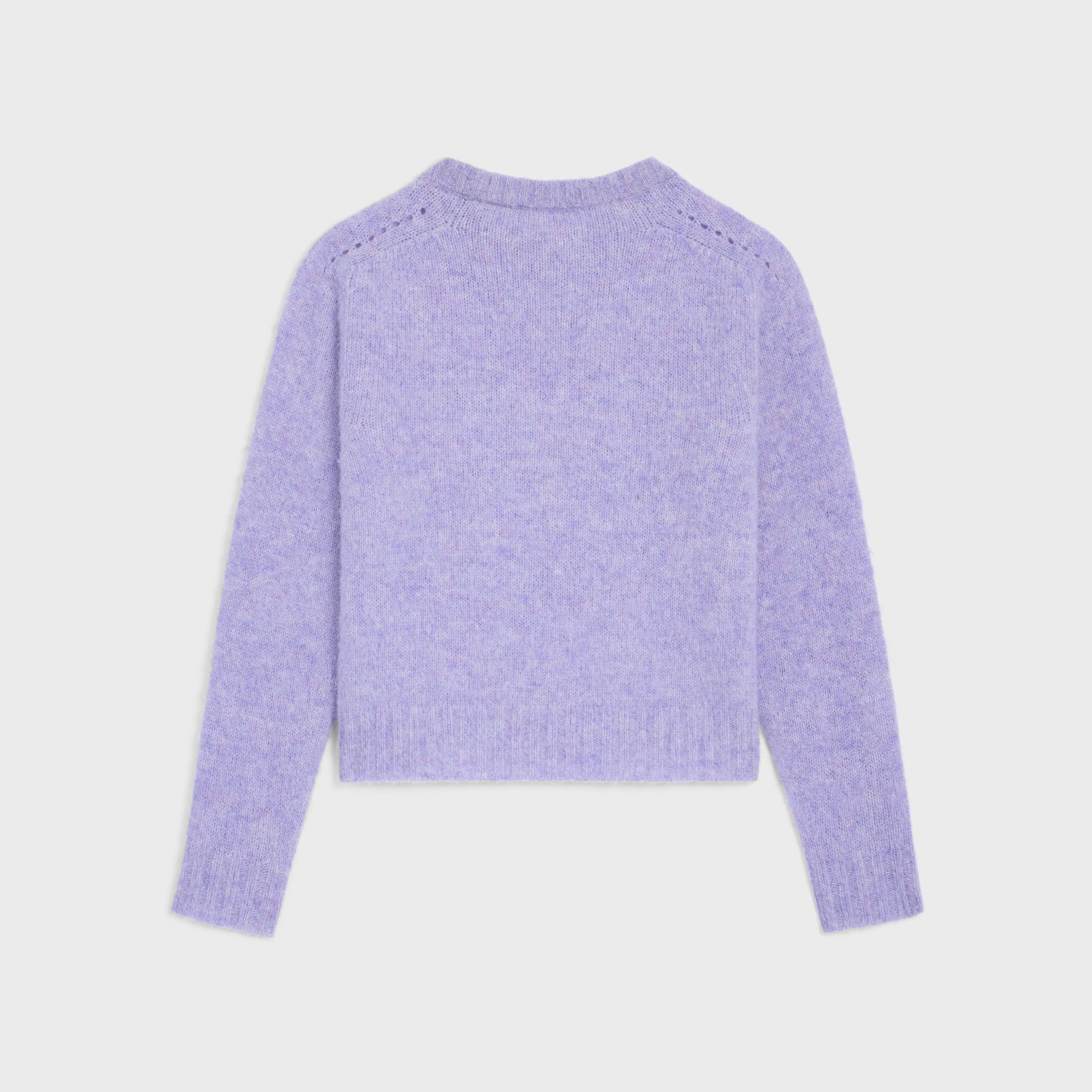 crewneck sweater IN SHETLAND WOOL - 2