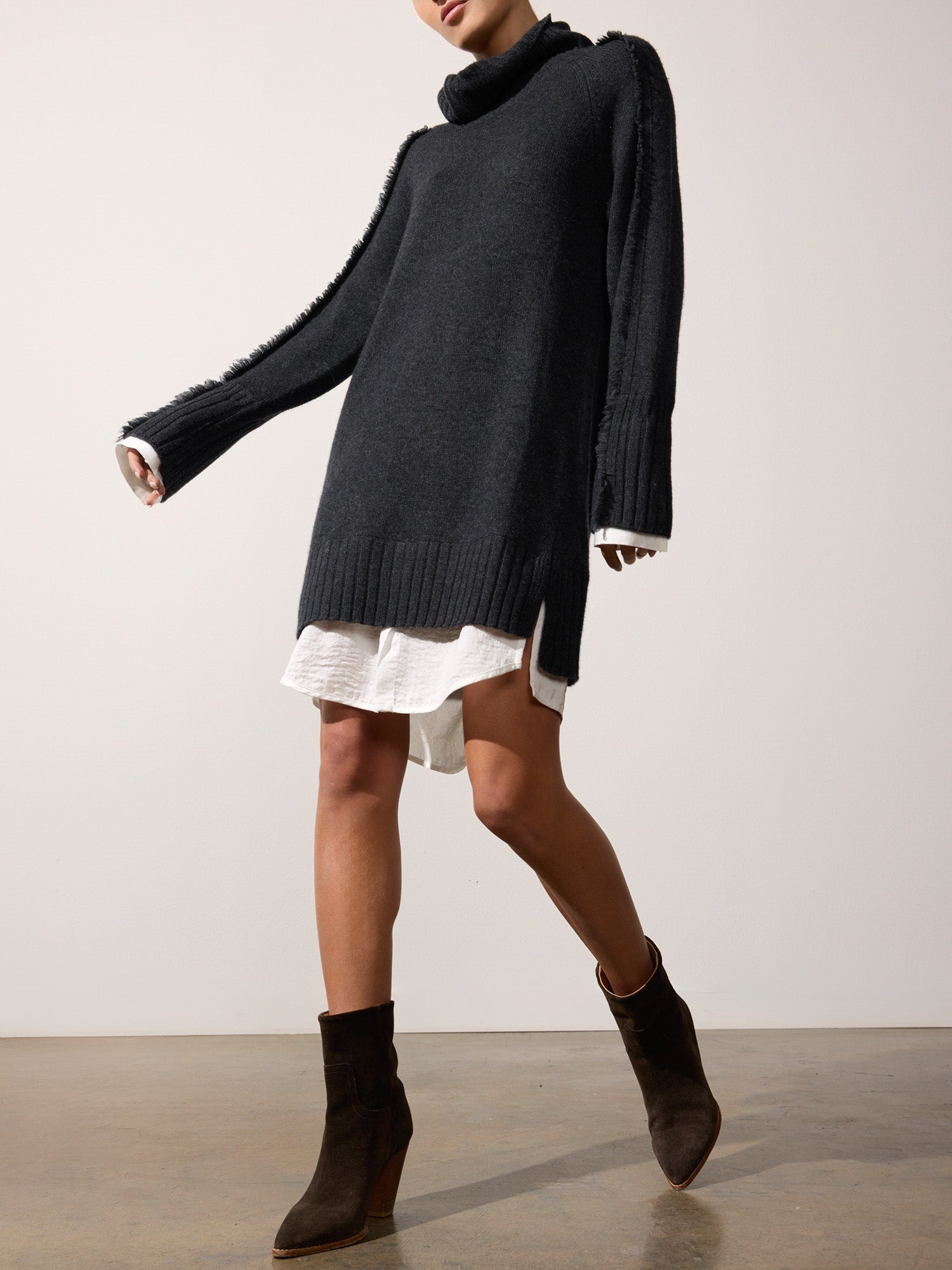 The Jolie Layered Fringe Dress - 1