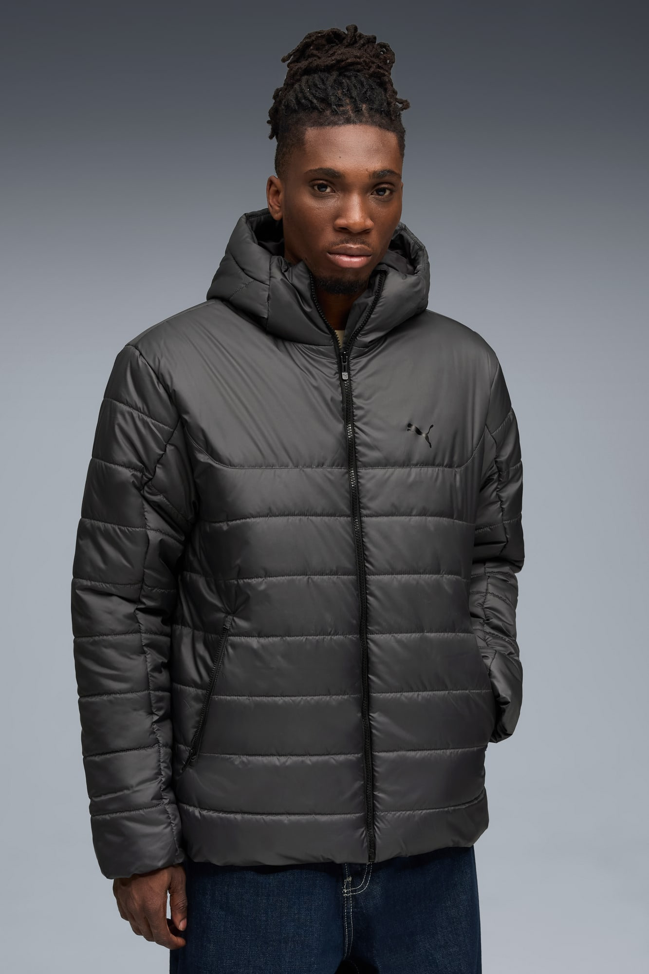 ESS Hooded Padded Jacket Men - 3