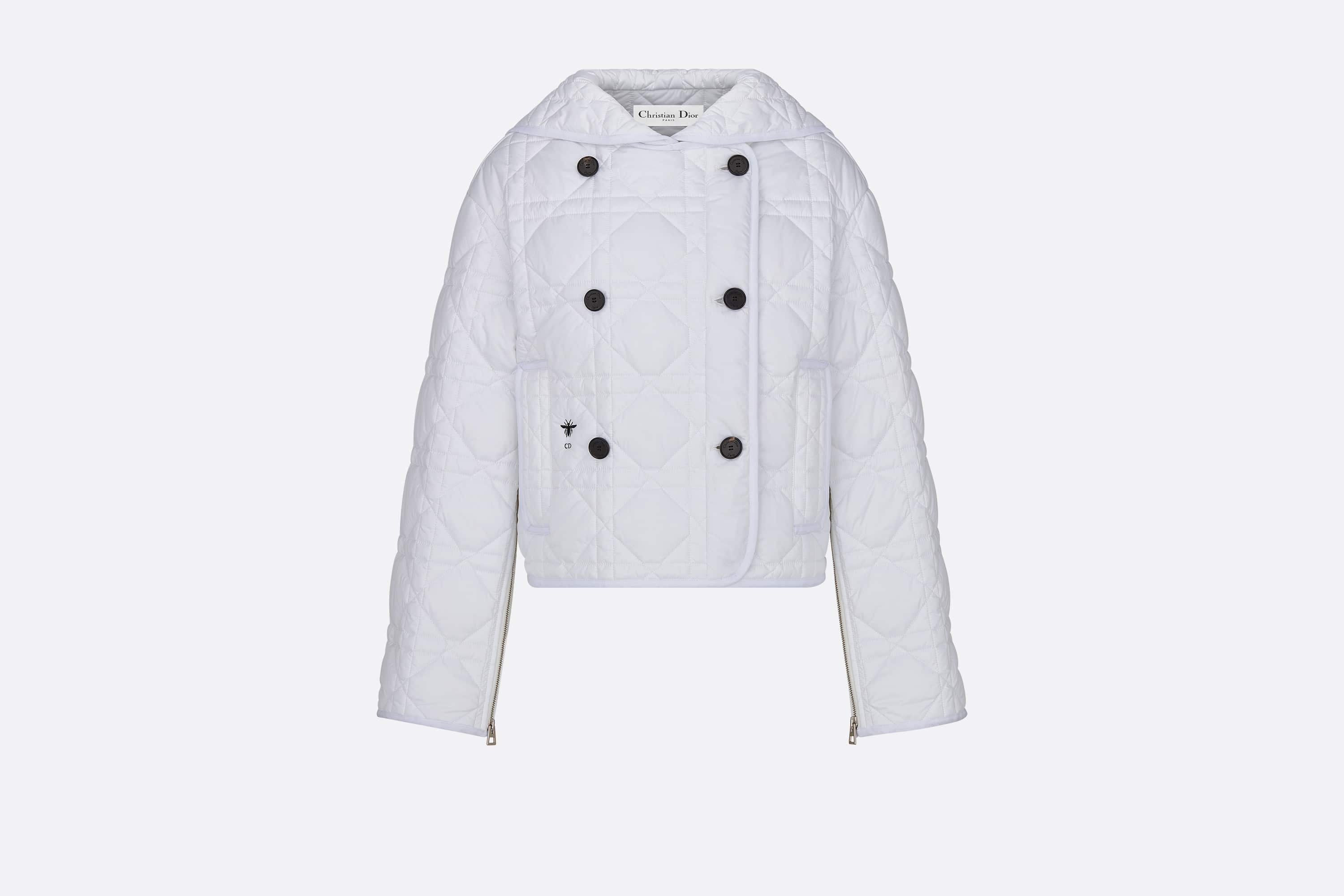 Cropped Macrocannage Peacoat - 1