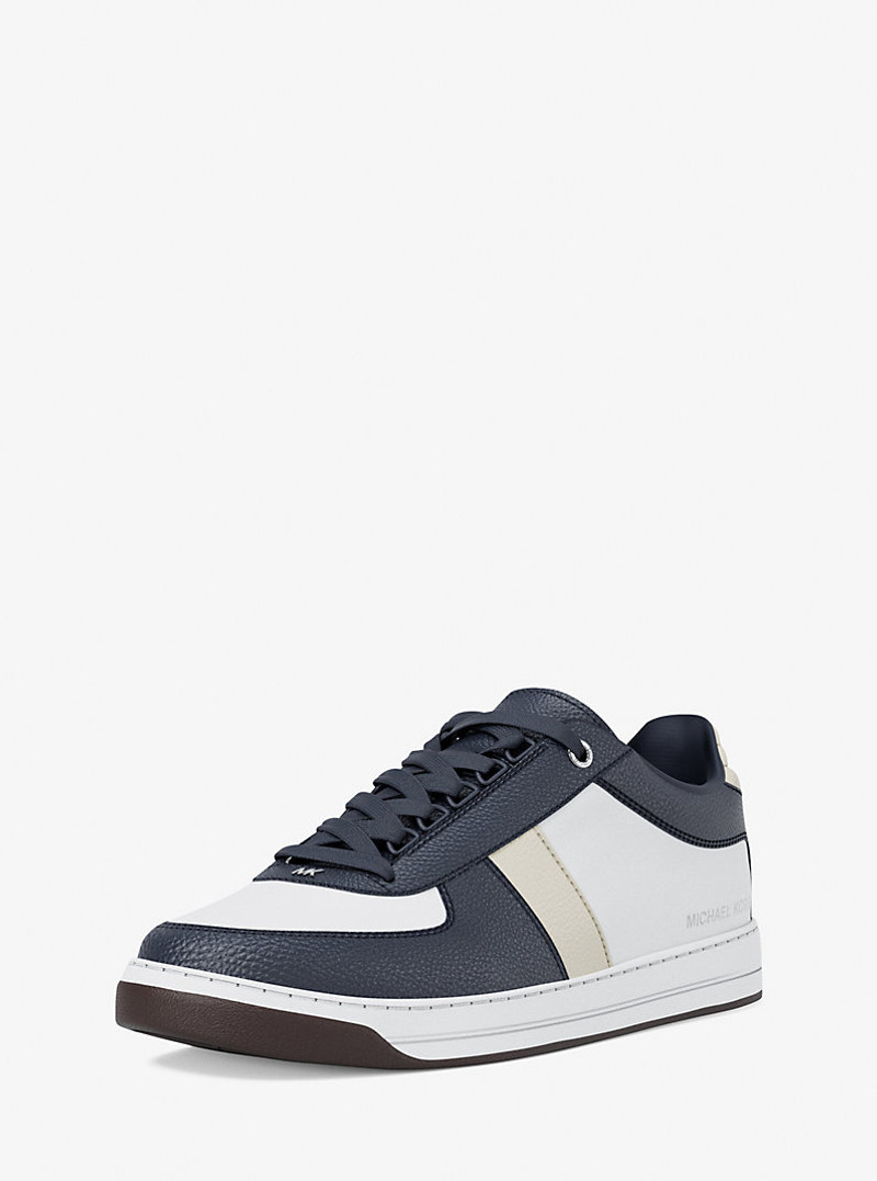 MICHAEL KORS Brady Color-Block Leather Sneaker outlook