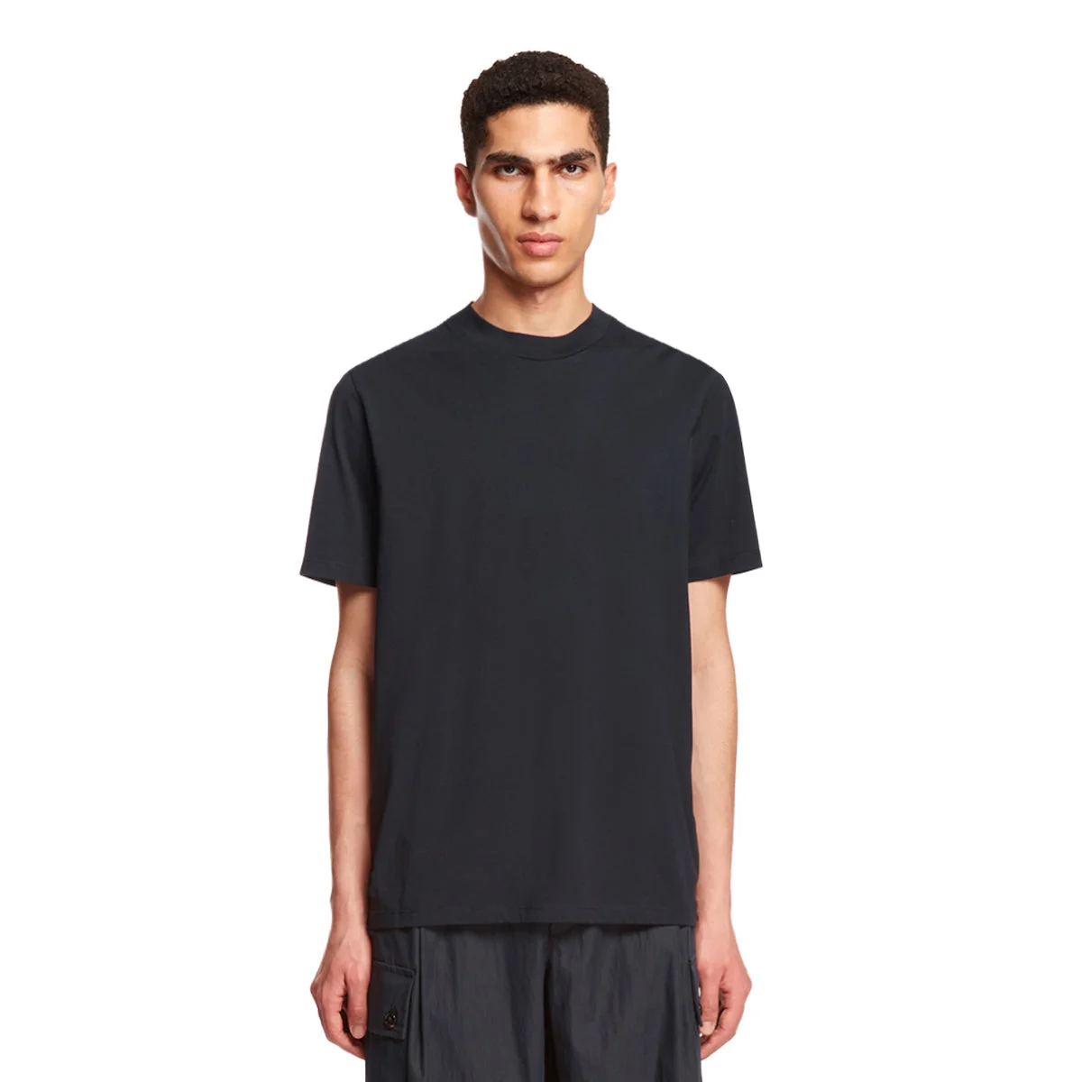 Black Crewneck T-Shirt - 1