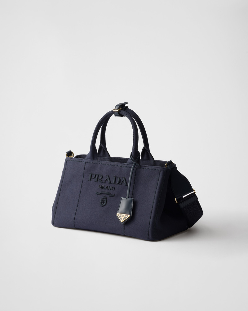 Prada Large cotton canvas handbag outlook
