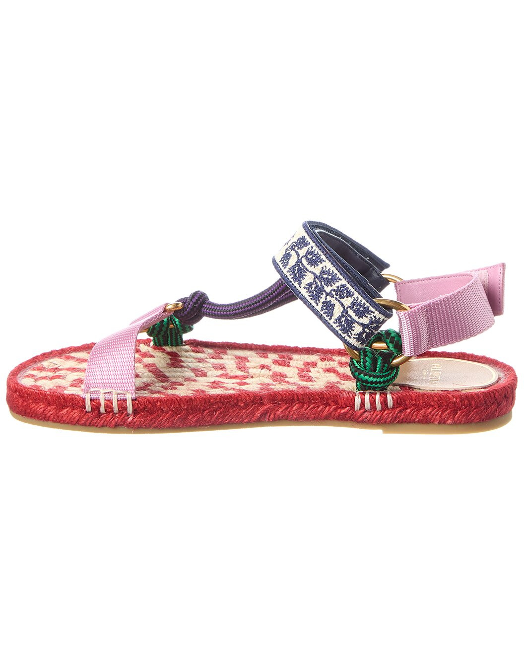 Valentino Lake Powell Leather-Trim Sandal - 2