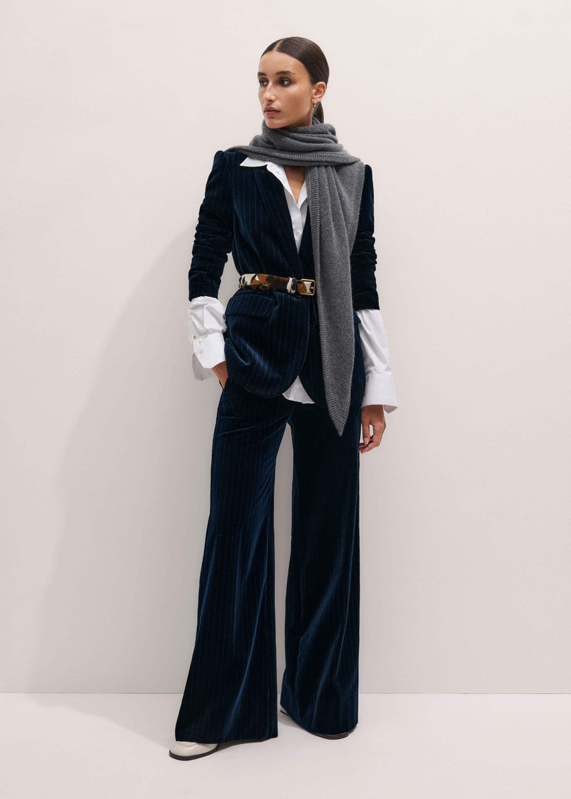 Sharp Shoulder Blazer 6