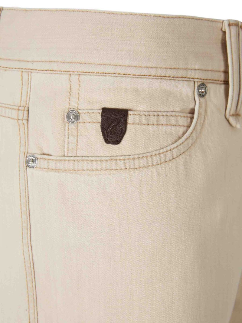 patch pocket straight-leg jeans 3