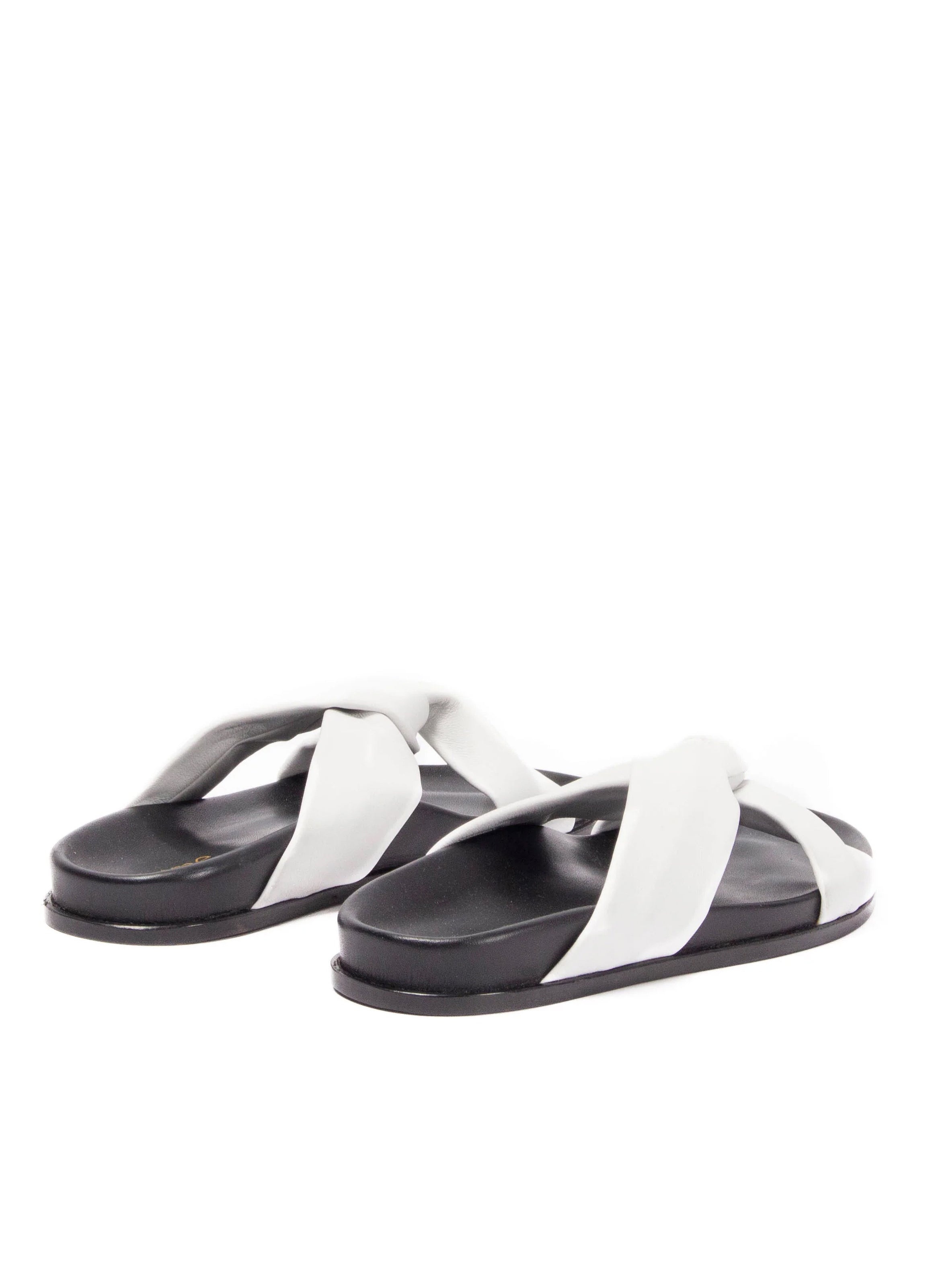 Tresse Sandal Black/White - 3