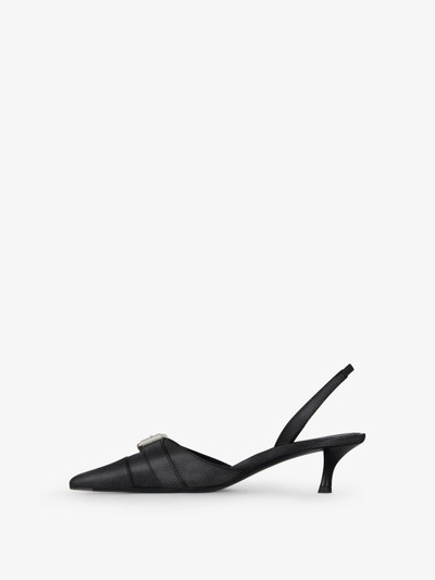 Givenchy VOYOU SLINGBACKS IN LEATHER outlook