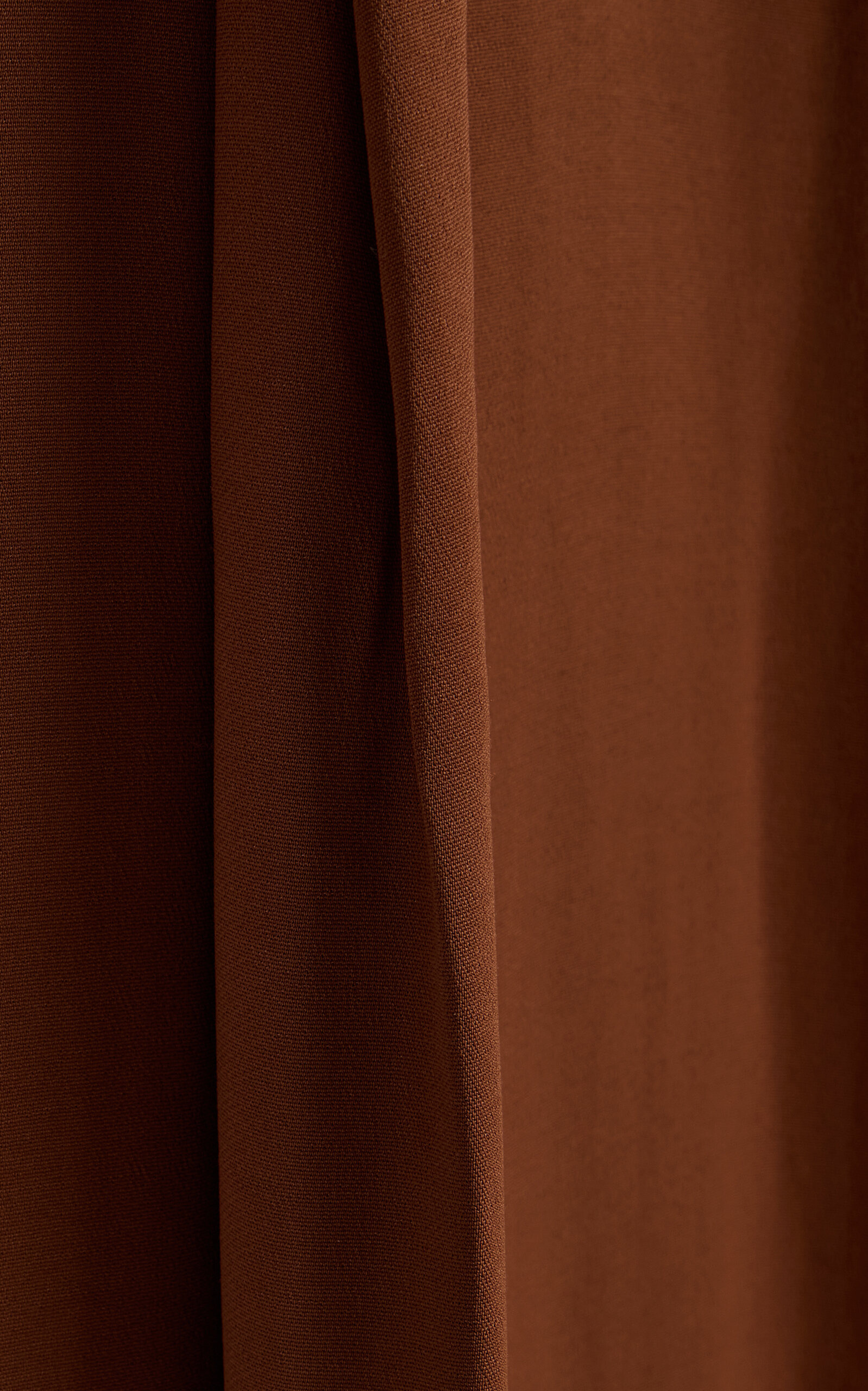 Florence Crepe Maxi Slip Dress brown - 5