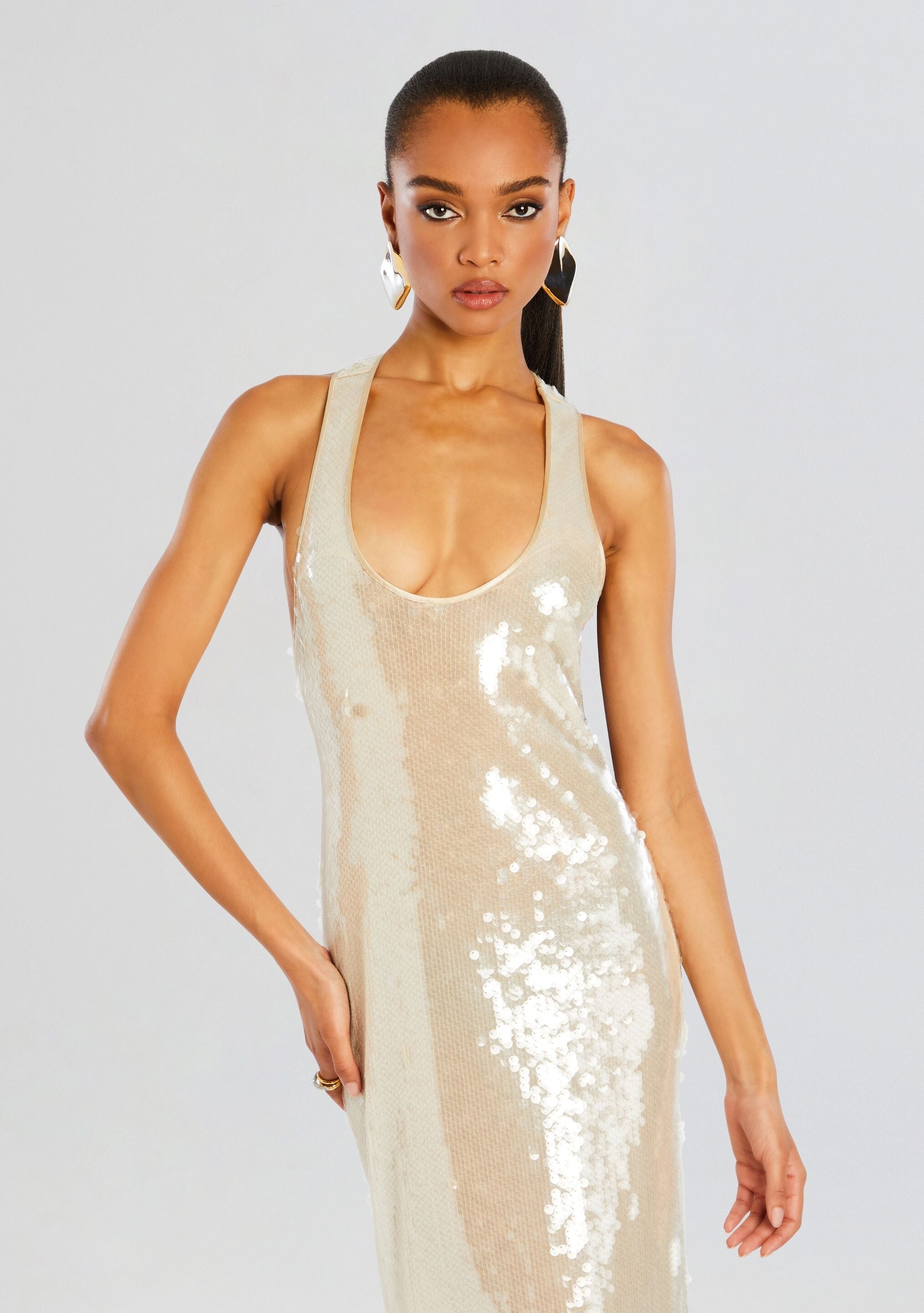 BELLA SEQUIN DRESS - 5