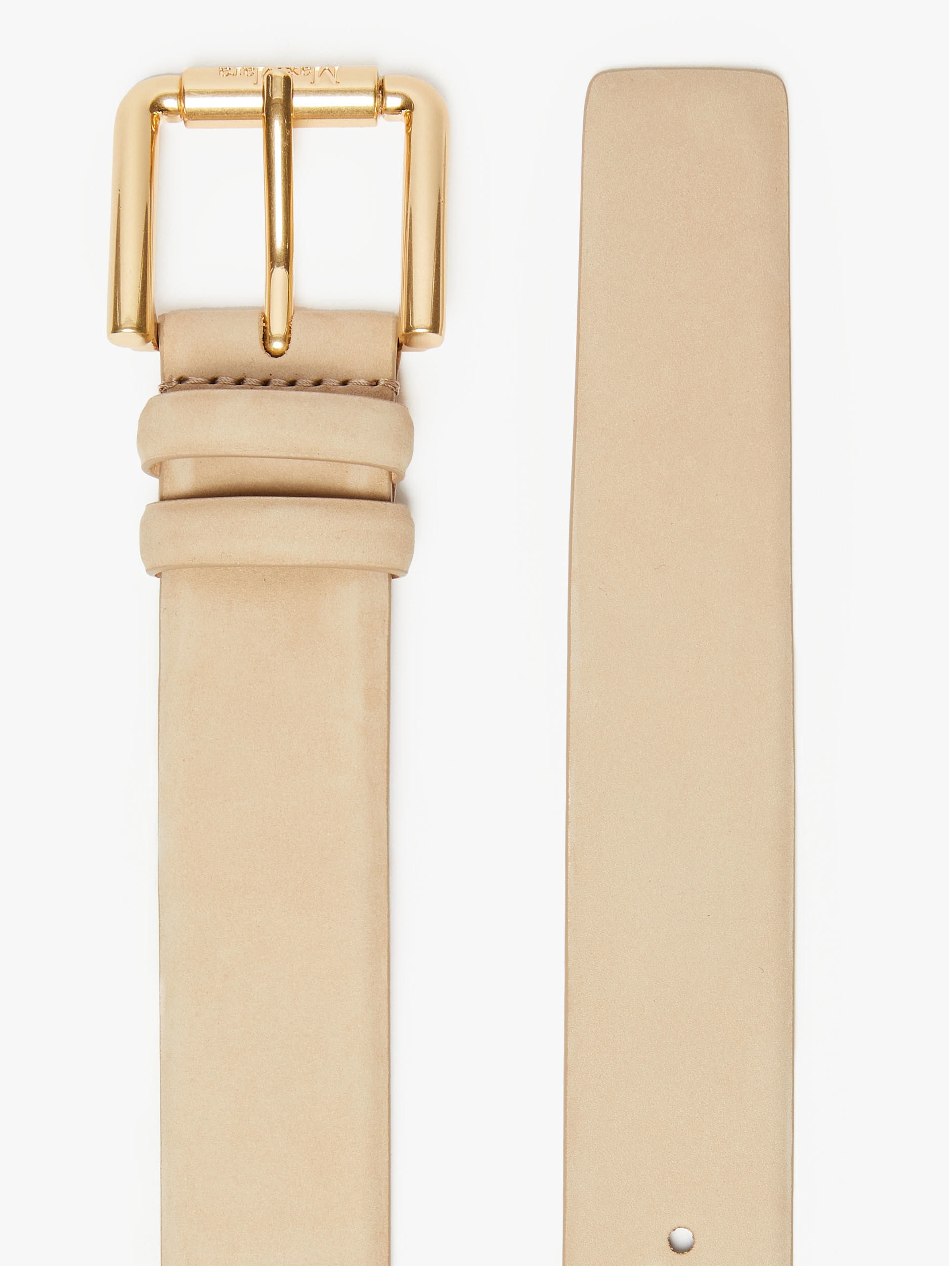 NROLLERBUCKLE35 Nubuck belt - 2