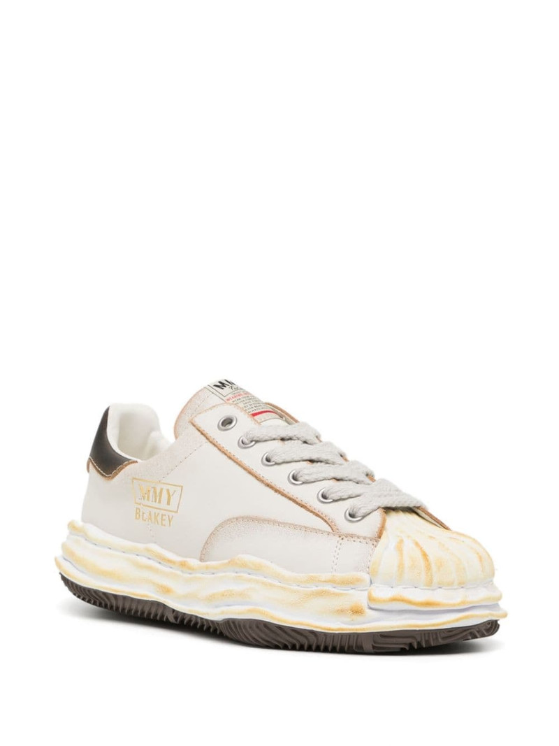 Maison MIHARAYASUHIRO Blakey OG Sole leather sneakers outlook