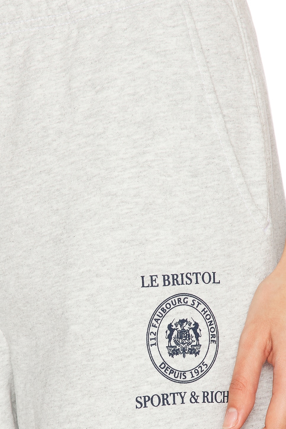X Le Bristol Paris Crest Seal 100th Sweatpant - 6