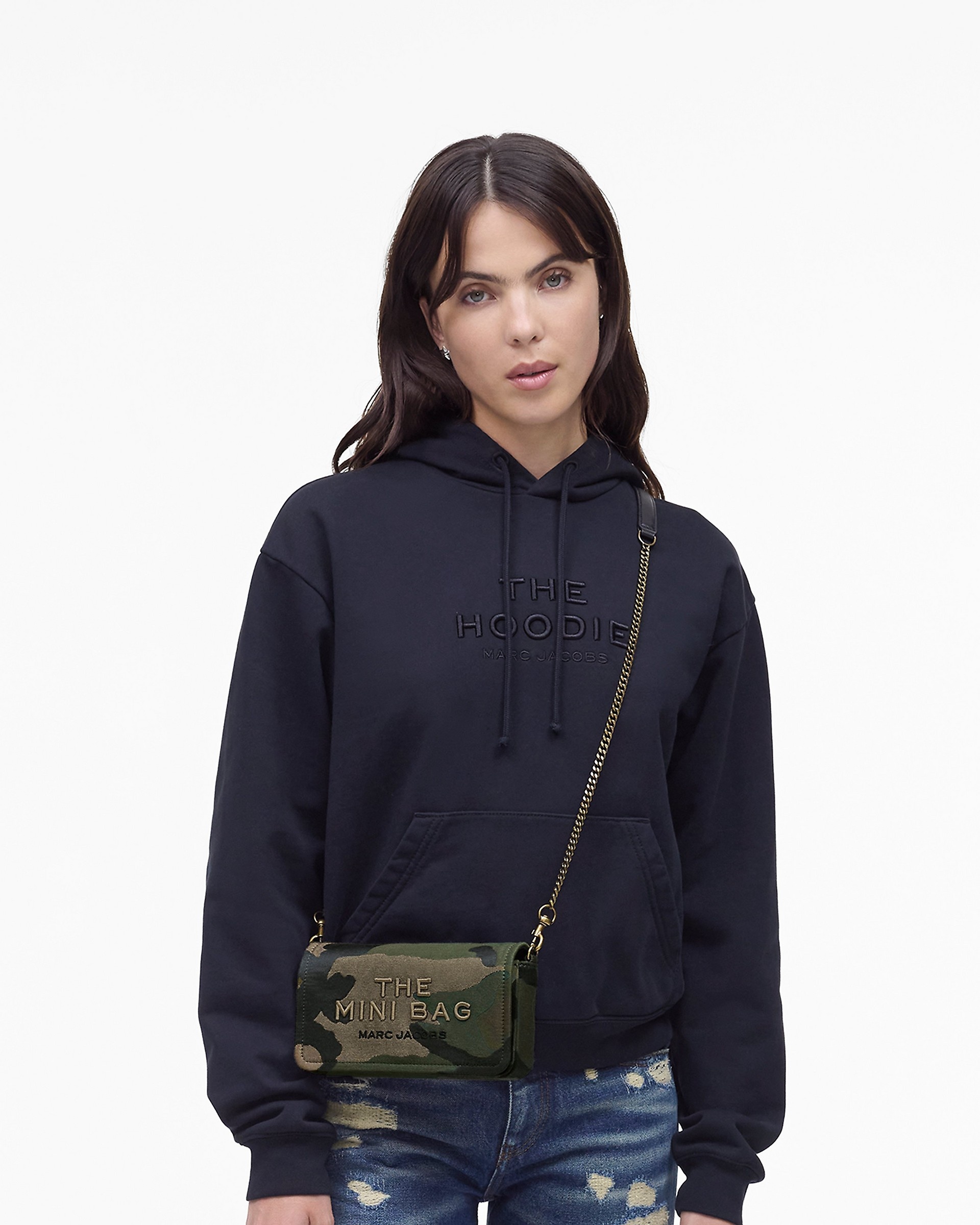 THE CAMO JACQUARD CHAIN MINI BAG - 2