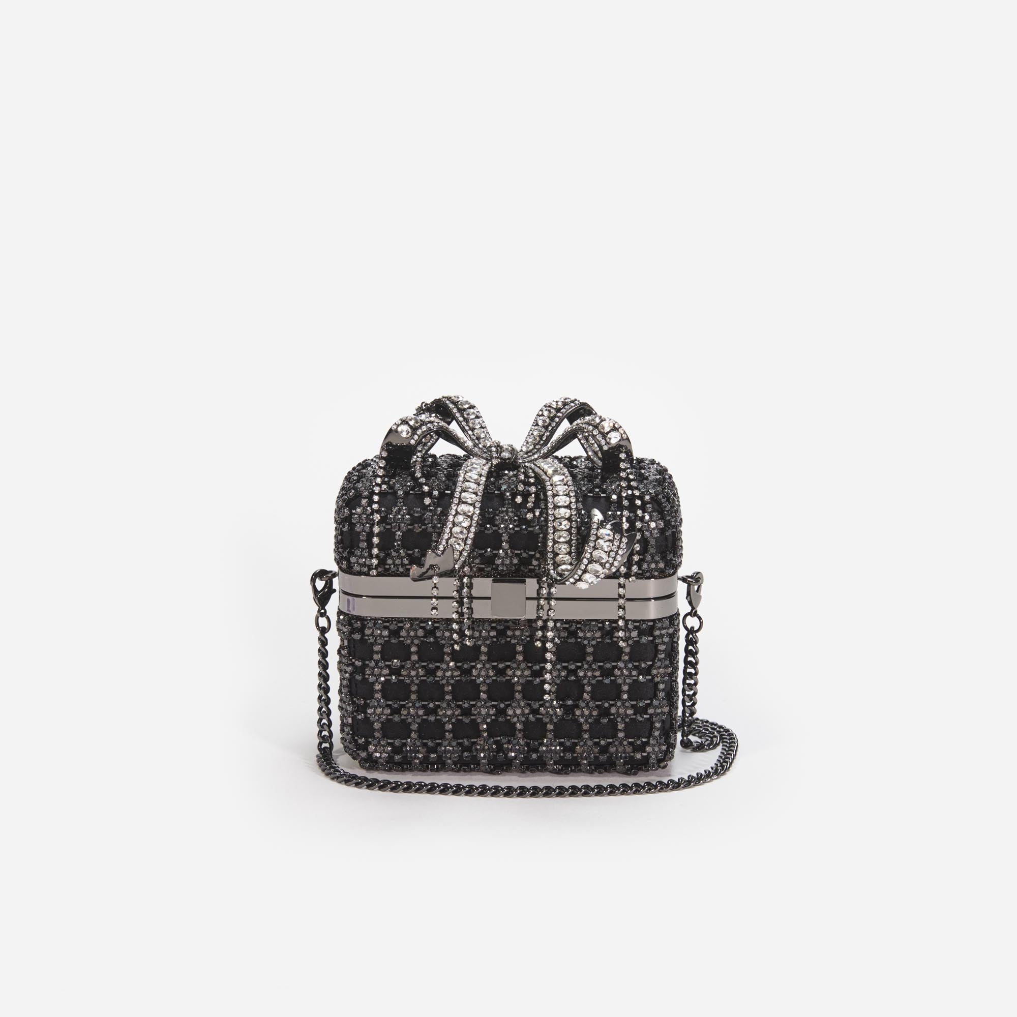 Black Crystal Vanity Case - 4