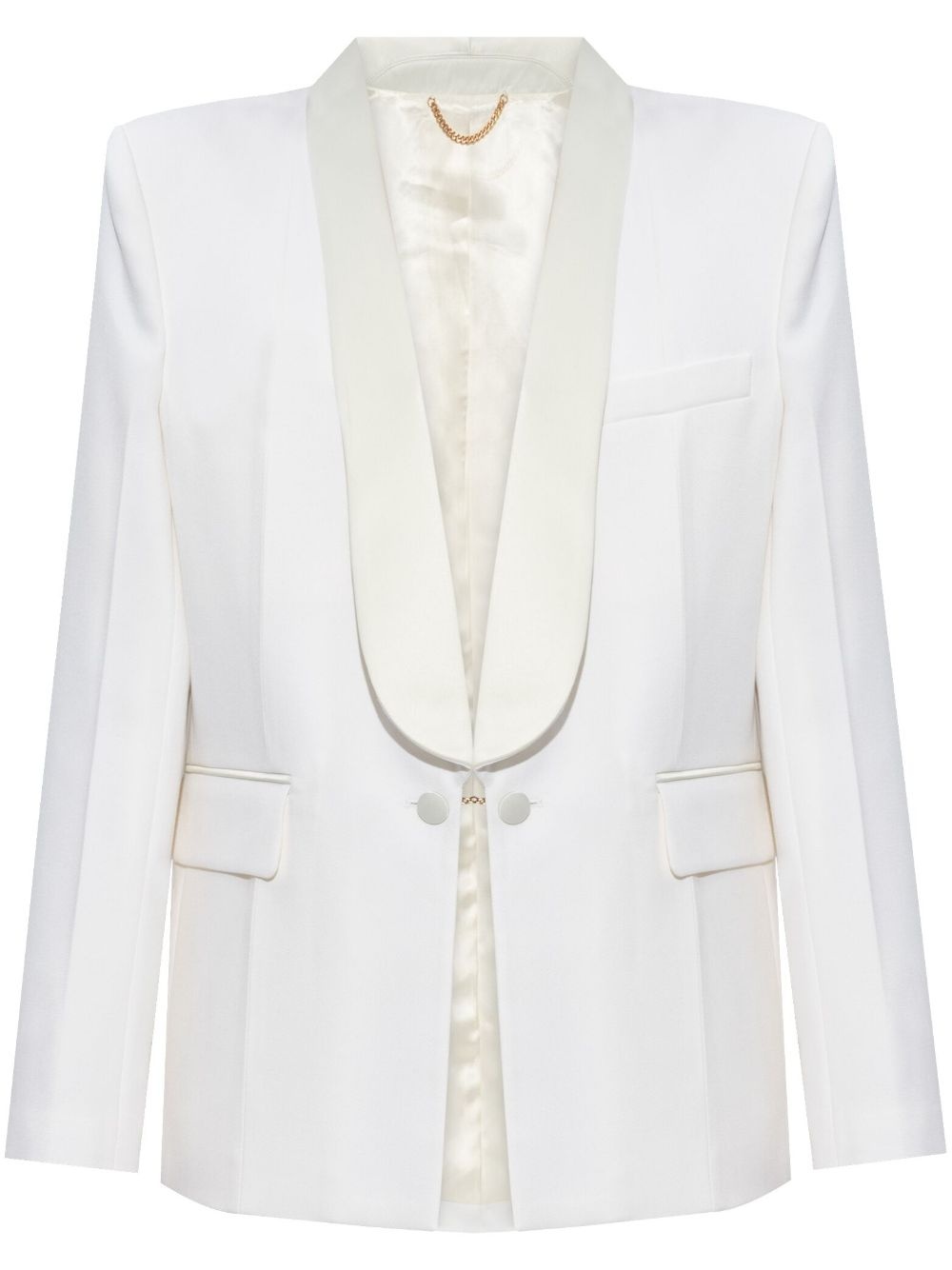 shawl-collar blazer - 1