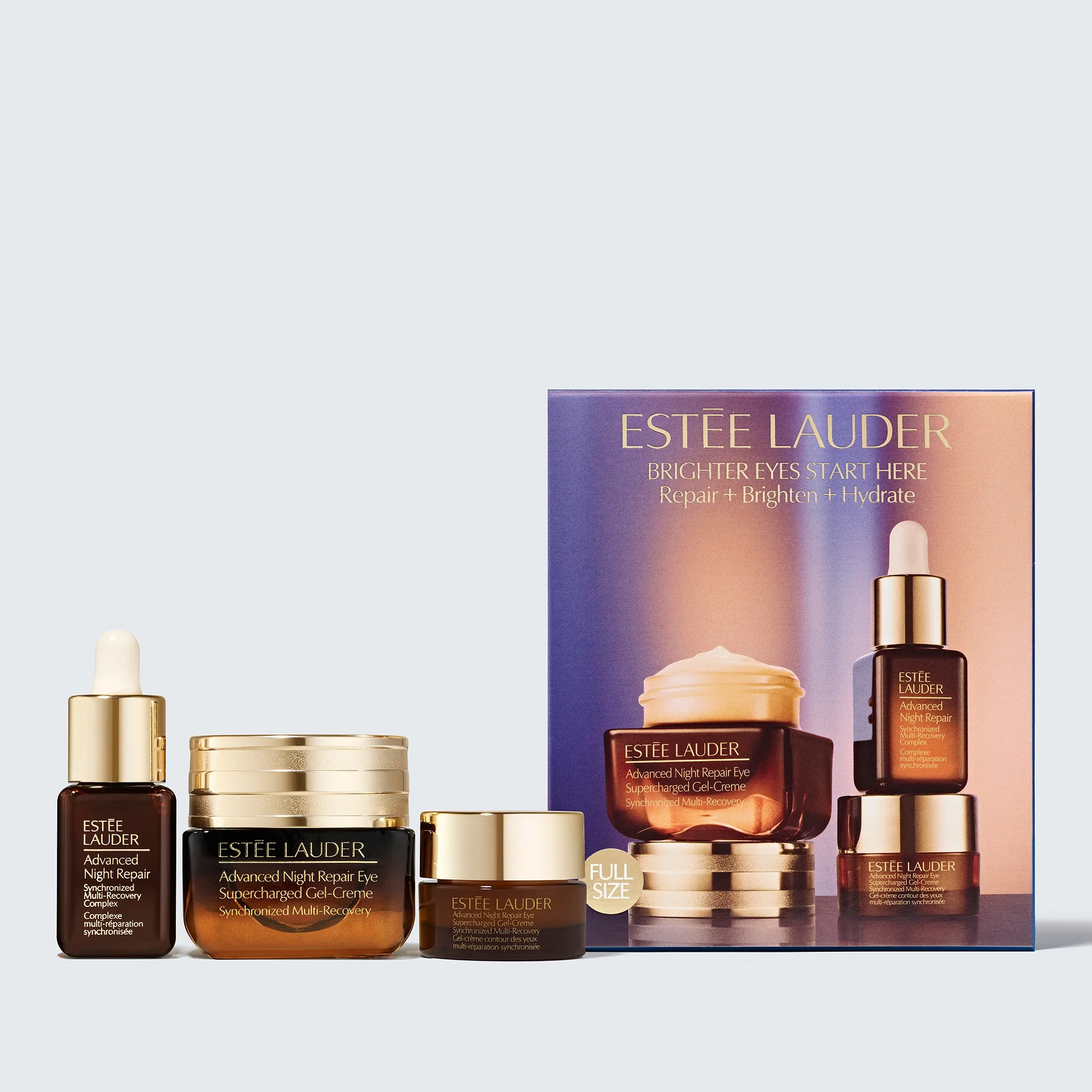 Advanced Night Repair Eye Cream Skincare Set Repair + Brighten + Hydrate - 1