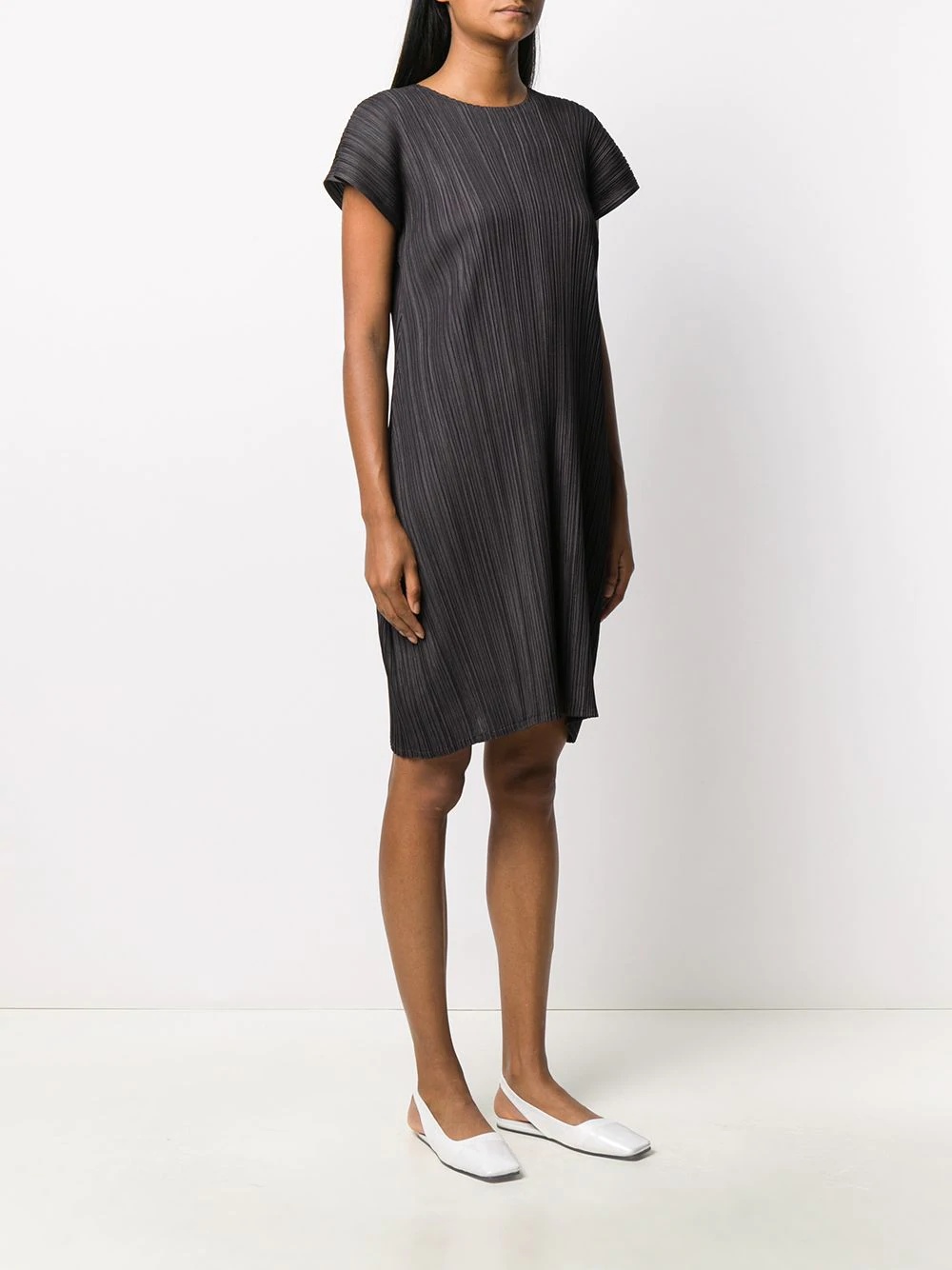 pleated shift dress - 3