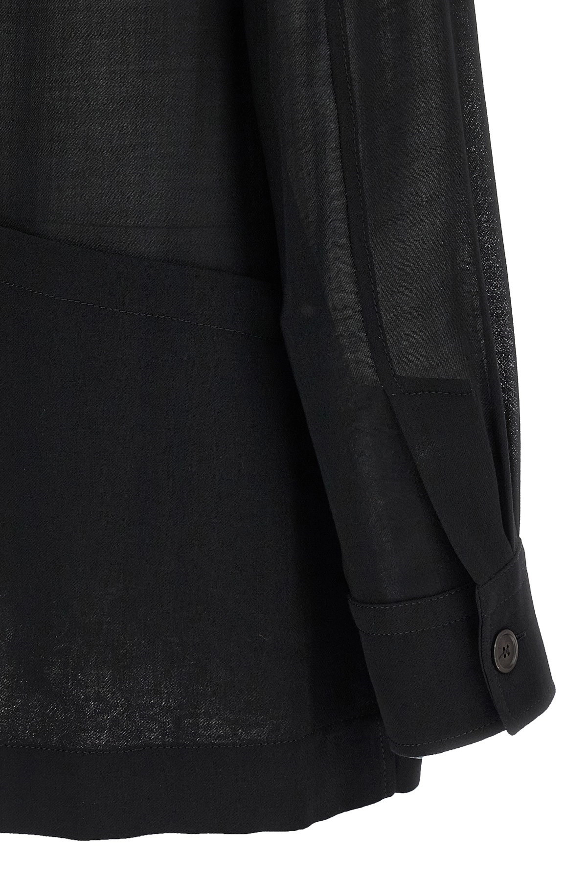 Wool blend jacket - 4