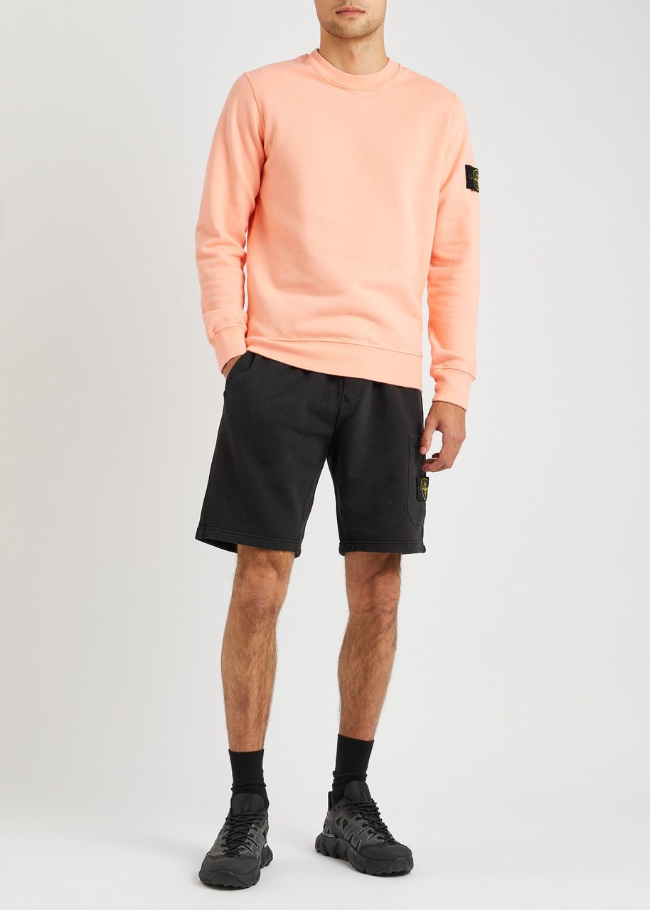 Logo cotton shorts - 4