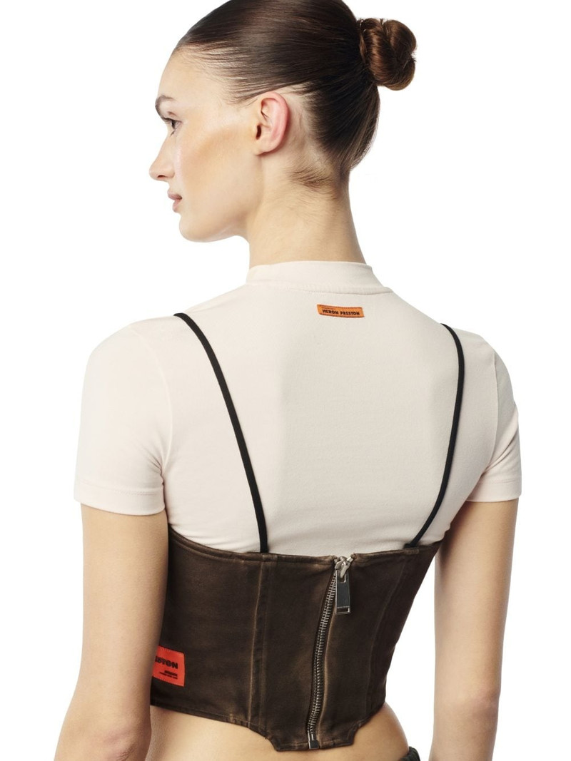 Washed Jersey Corset 5