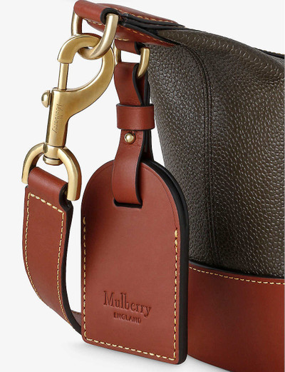 Mulberry Heritage Clipper woven-blend cross-body bag outlook