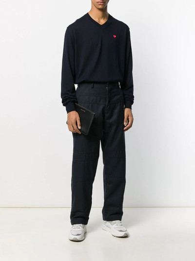 Comme des Garçons PLAY play logo jumper outlook