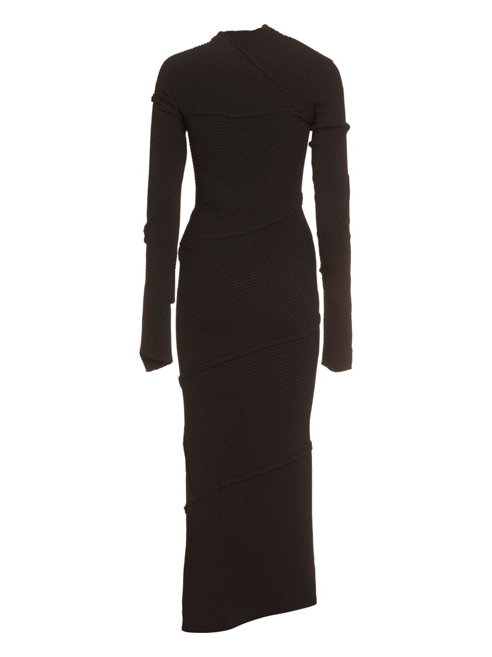 ribbed maxi dress - 4