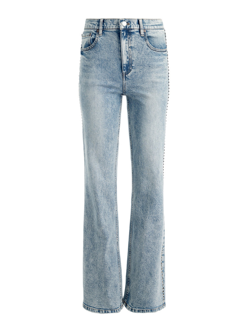 BODIE HIGH RISE BOOTCUT STUDDED JEAN 1