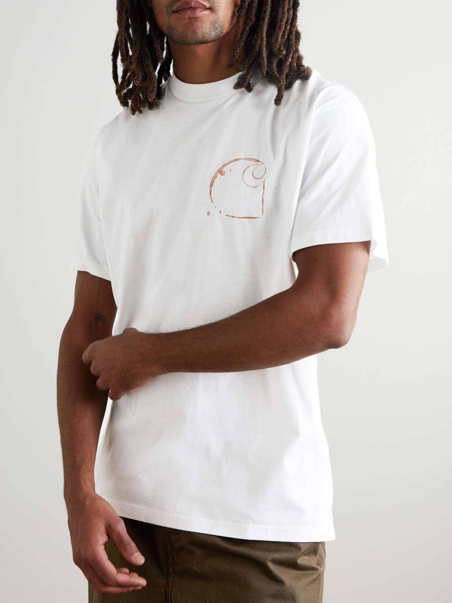 Java Logo-Print Organic Cotton-Jersey T-Shirt - 3