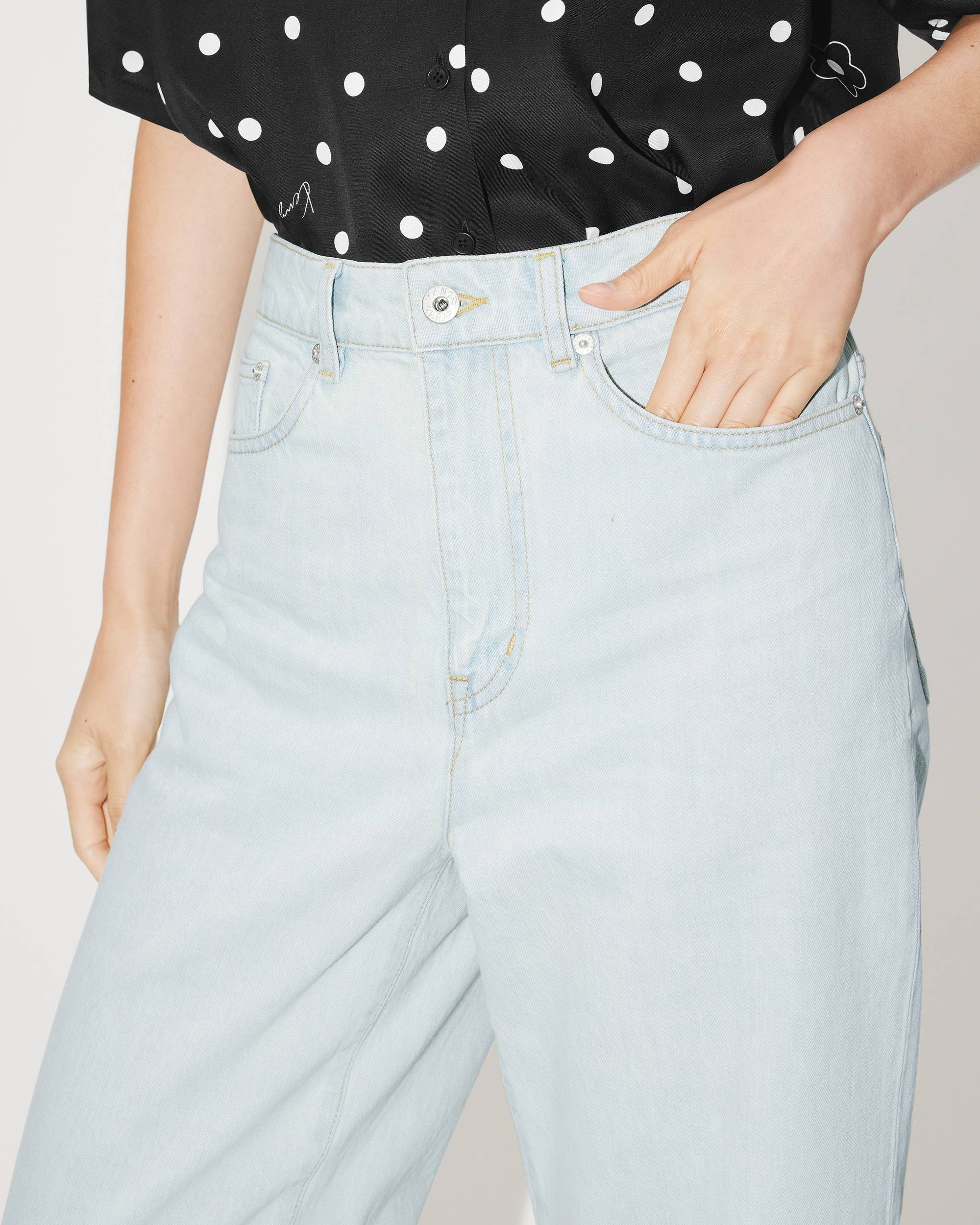 SUMIRE cropped jeans - 6