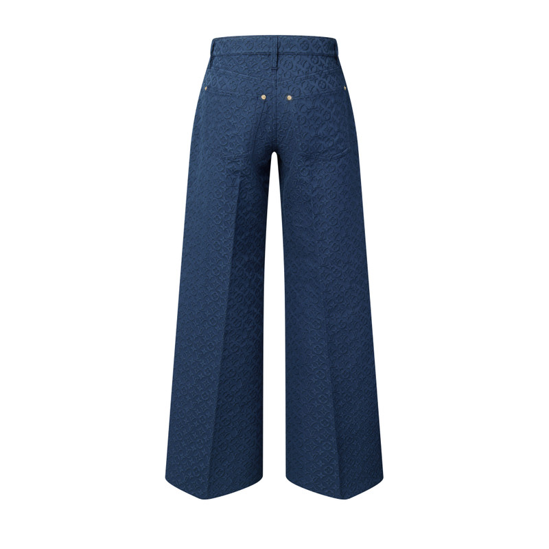 Monogram Jacquard Flared Pants 3