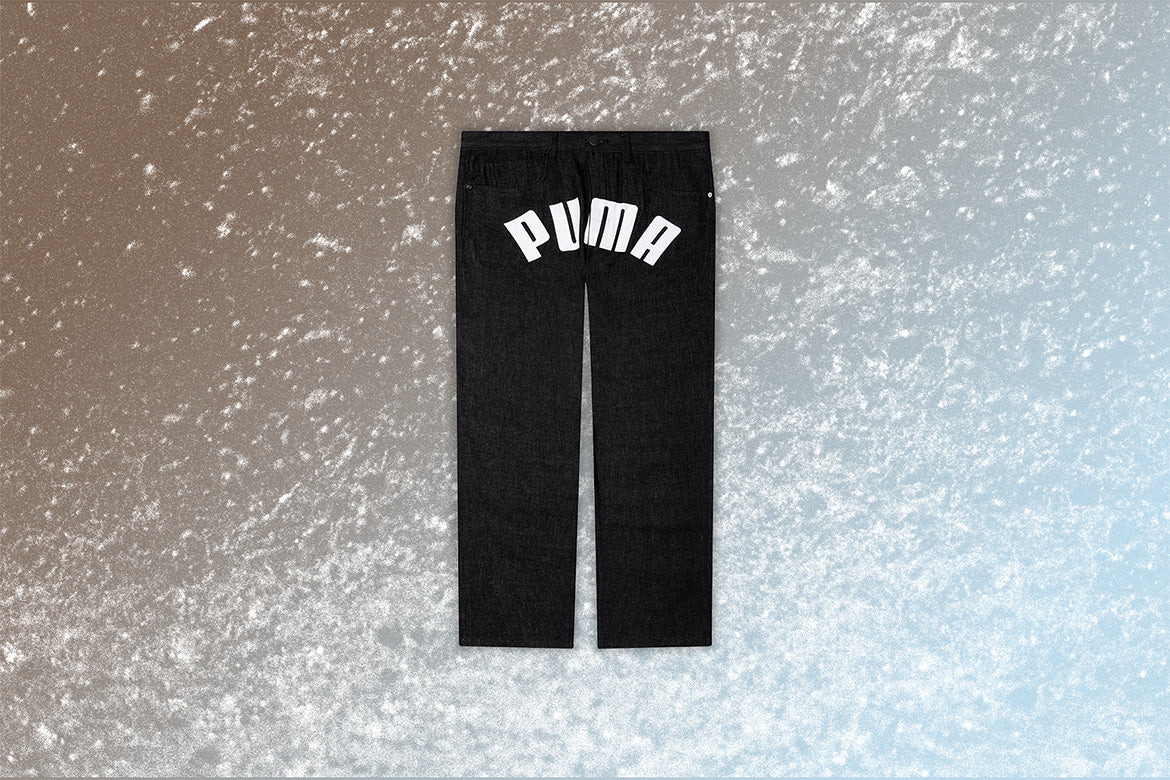 PUMA X A$AP ROCKY PRINTED DENIM - BLACK/DENIM - 5
