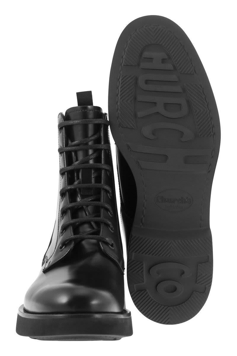 ショートブーツ・ブーティ Church's NANALAH L - Semi-gloss calfskin ankle boot Church's CHURCH'S NANALAH L - SEMI-GLOSS CALFSKIN ANKLE BOOT