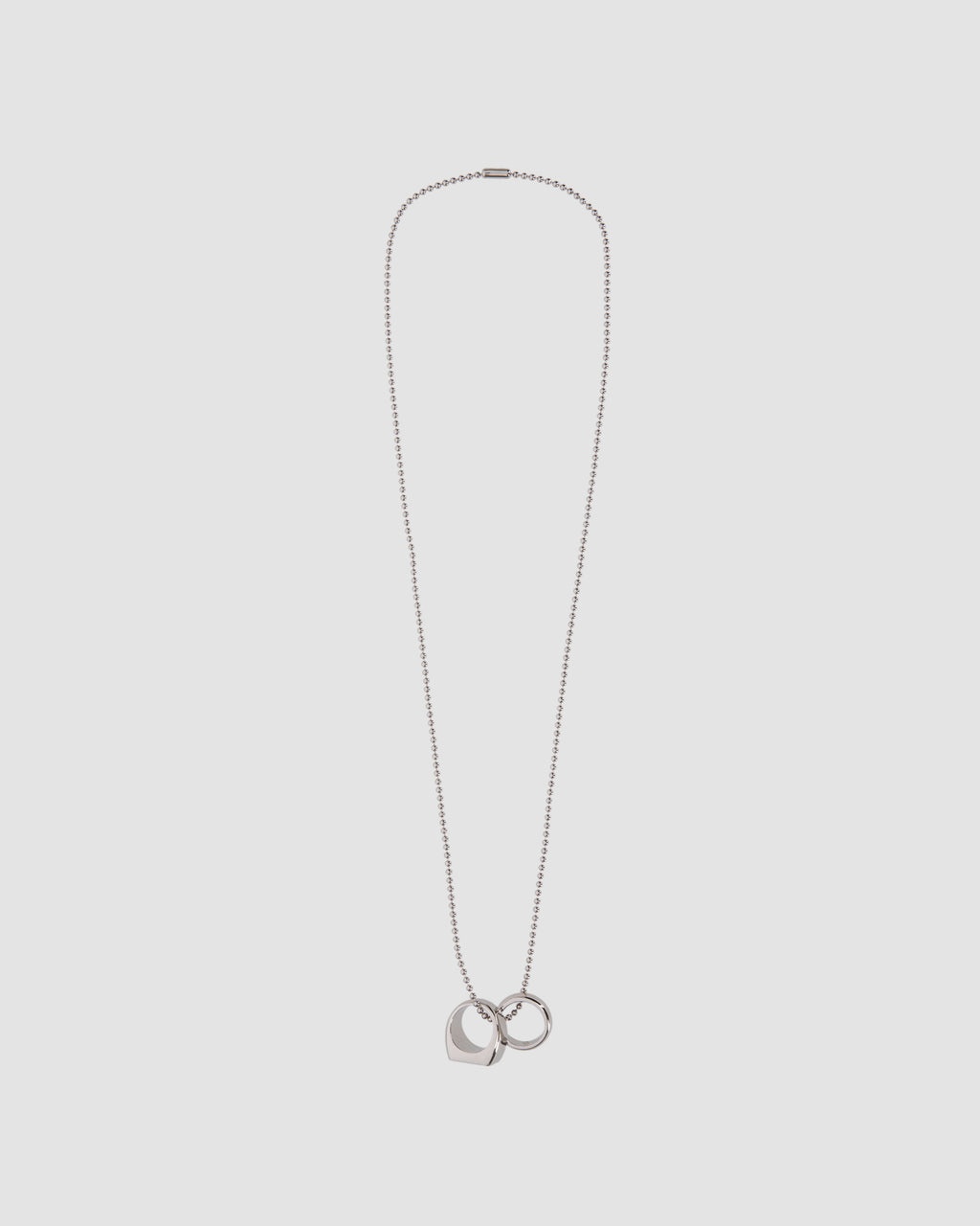 DOUBLE RING NECKLACE - 2