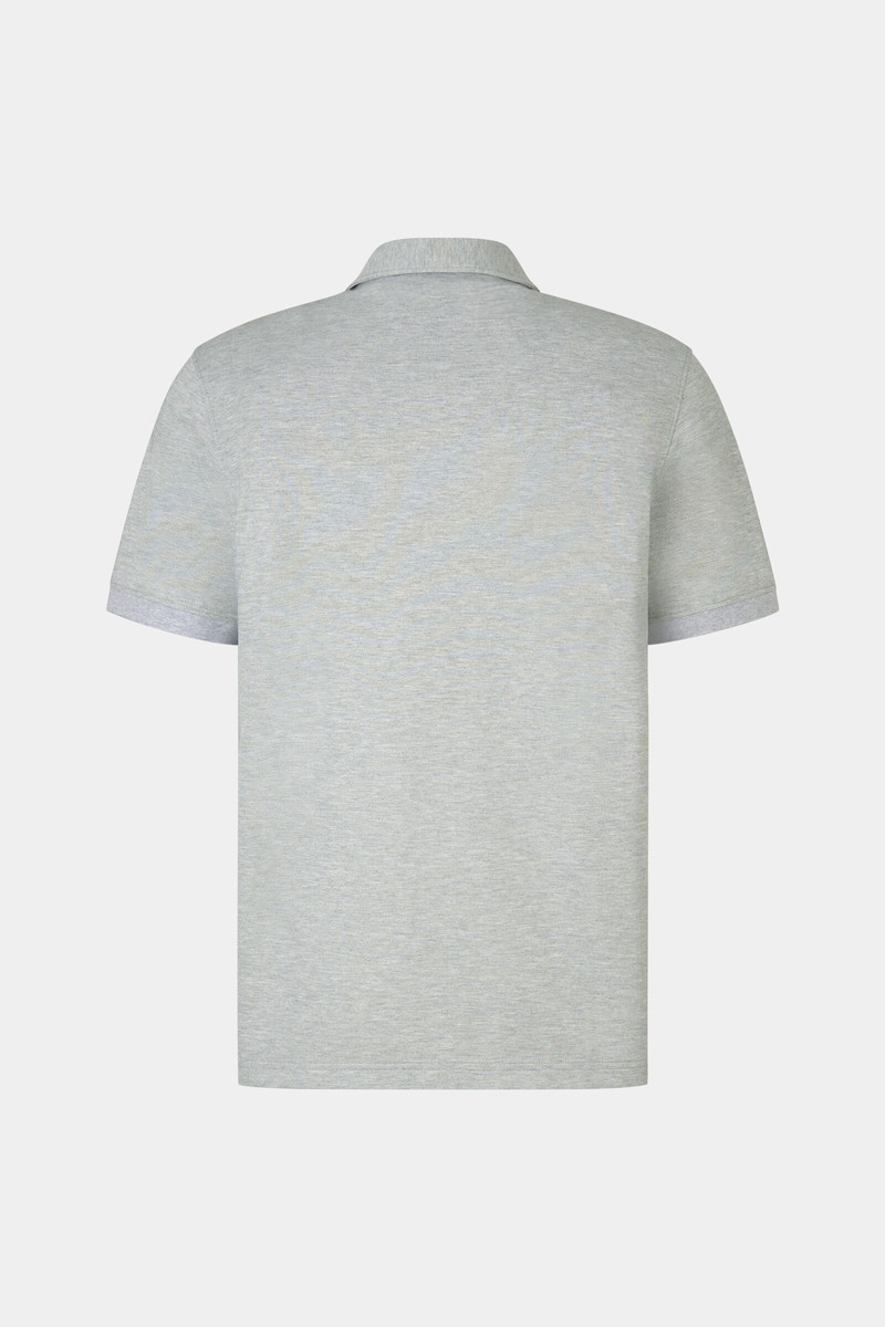 BOGNER Timo Polo shirt in Light gray outlook