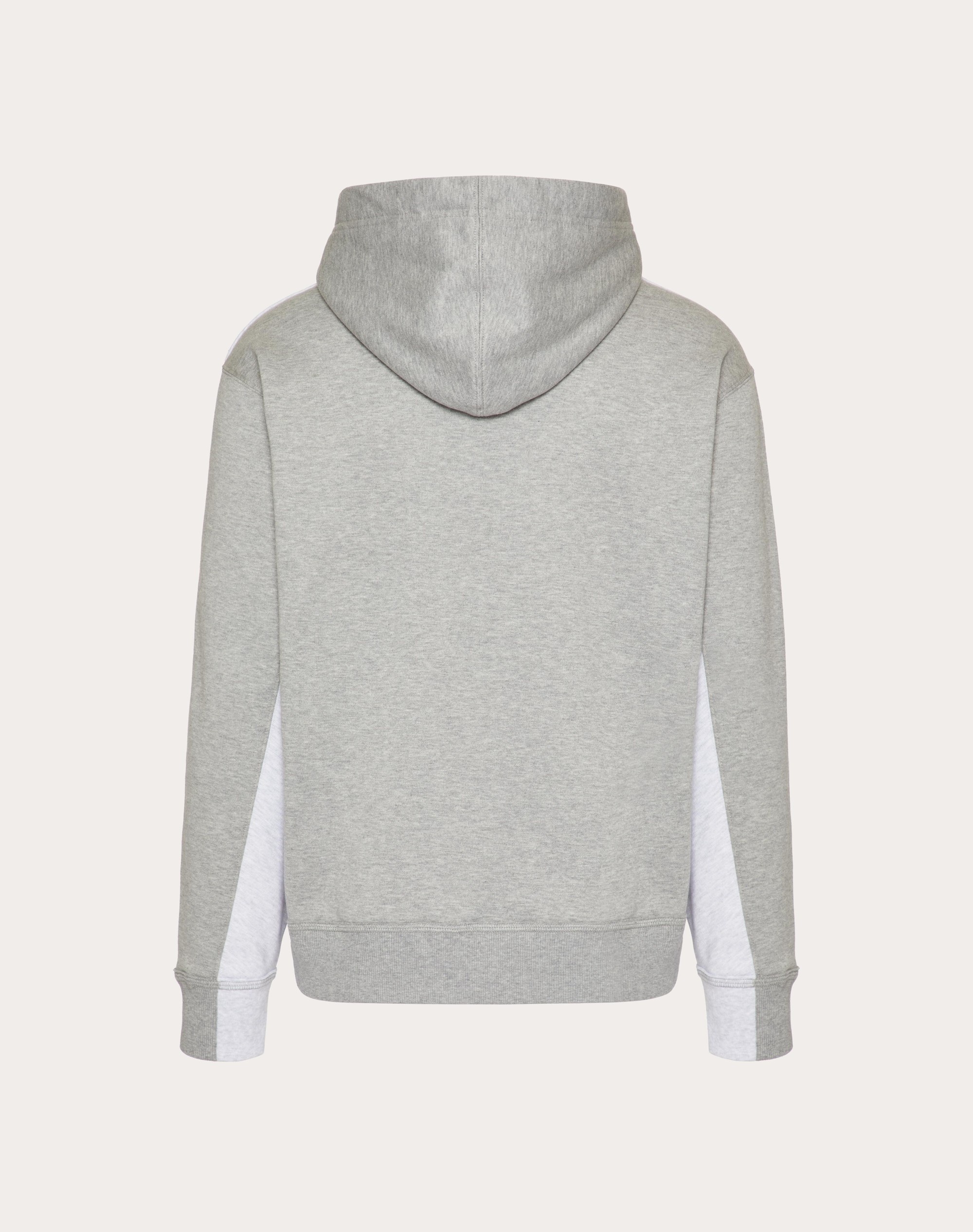 COTTON HOODED SWEATSHIRT WITH ROCKSTUD UNTITLED STUDS - 2