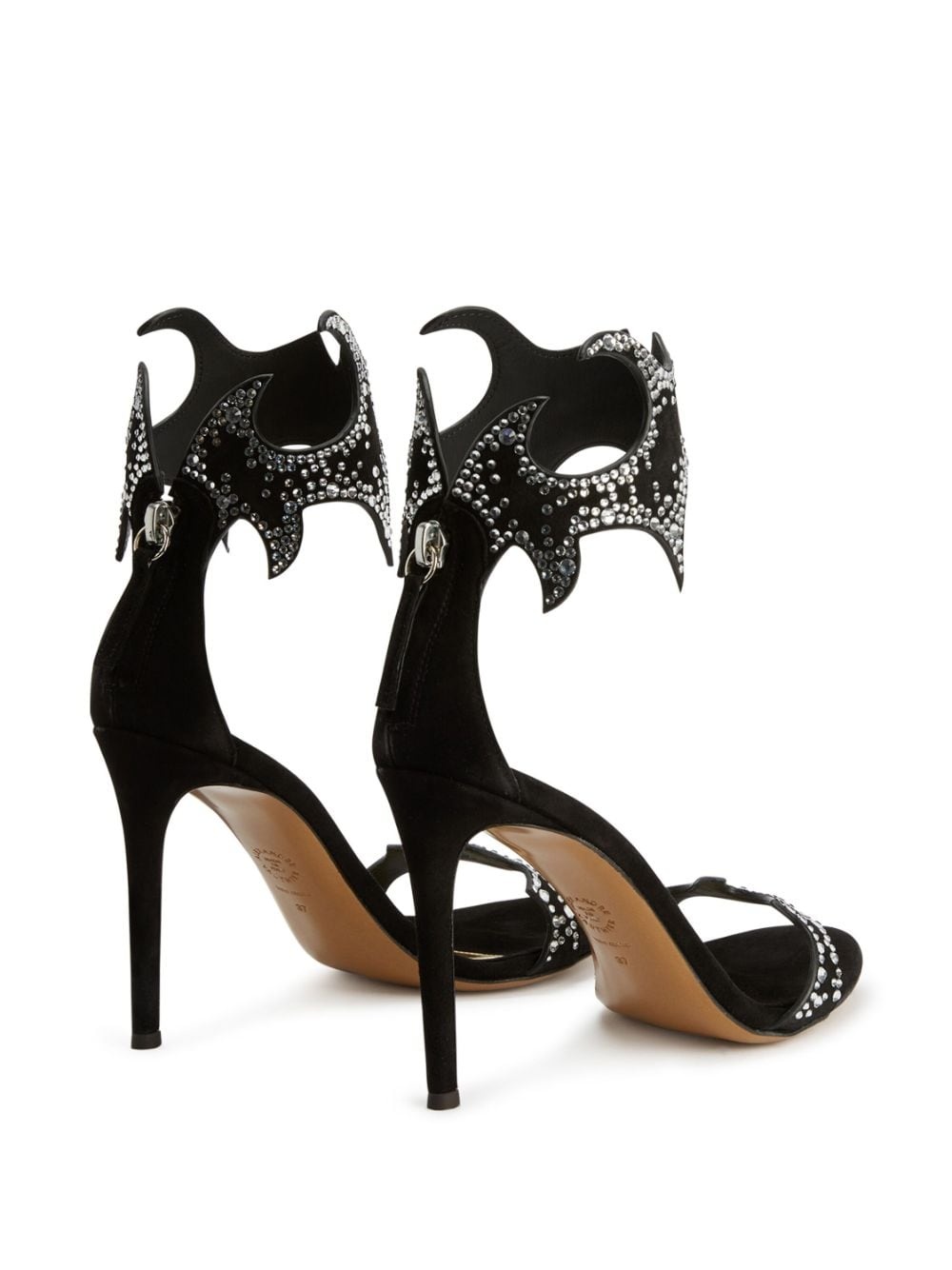 Betsy 105mm crystal-embellished sandals - 3