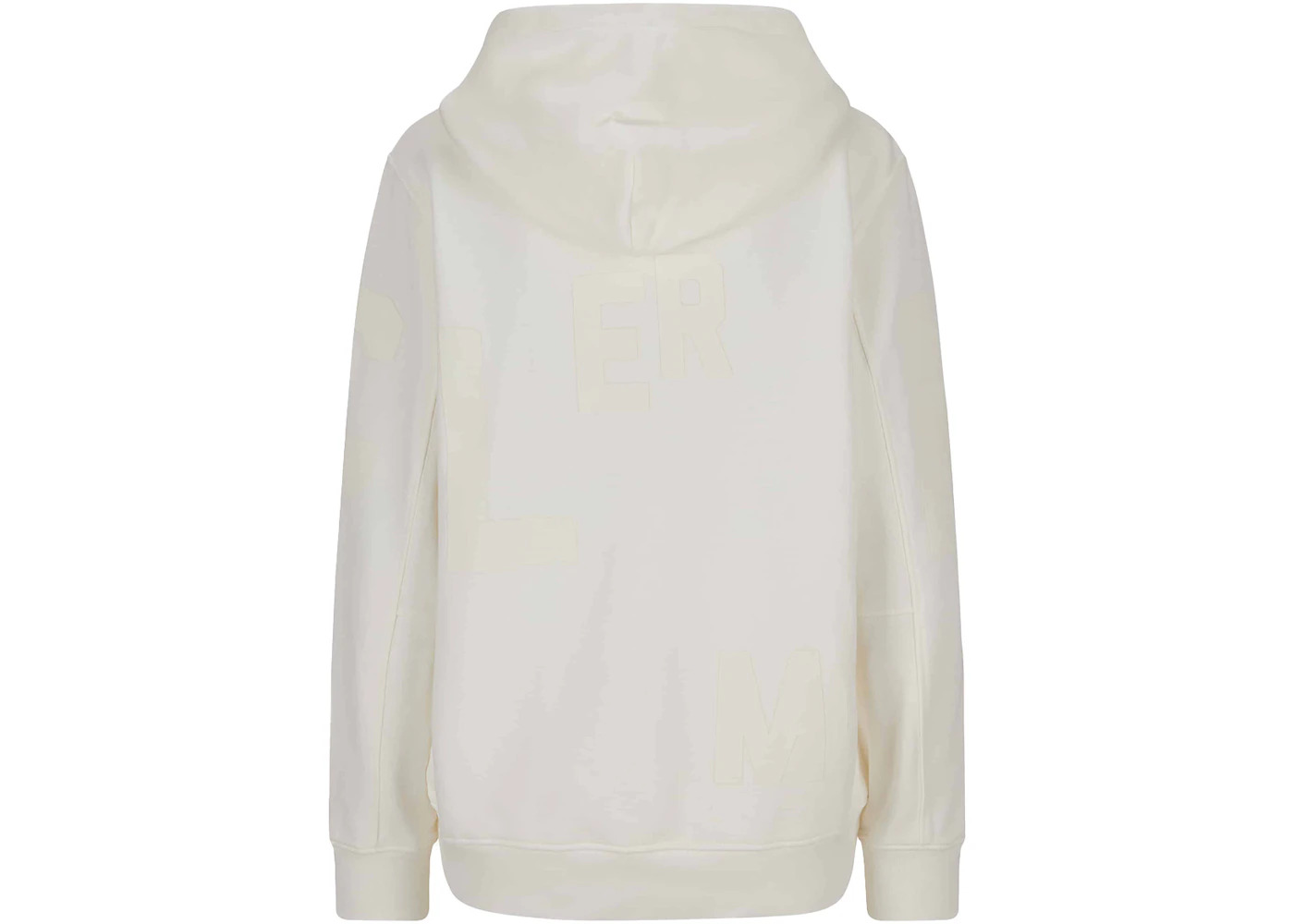 Moncler Logo Hoodie White/Creme - 2