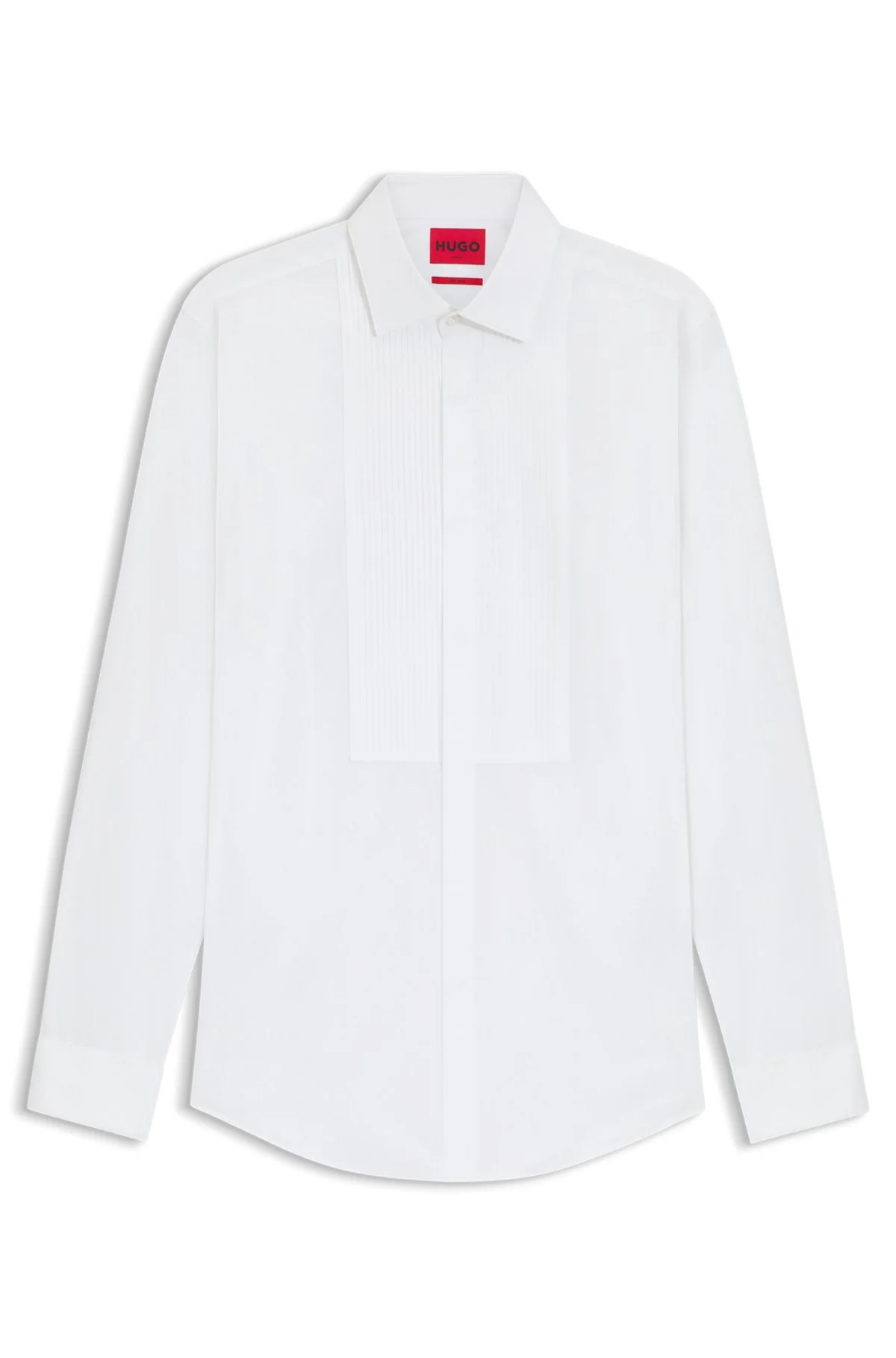 SLIM-FIT SHIRT IN EASY-IRON STRIPED COTTON POPLIN - 1