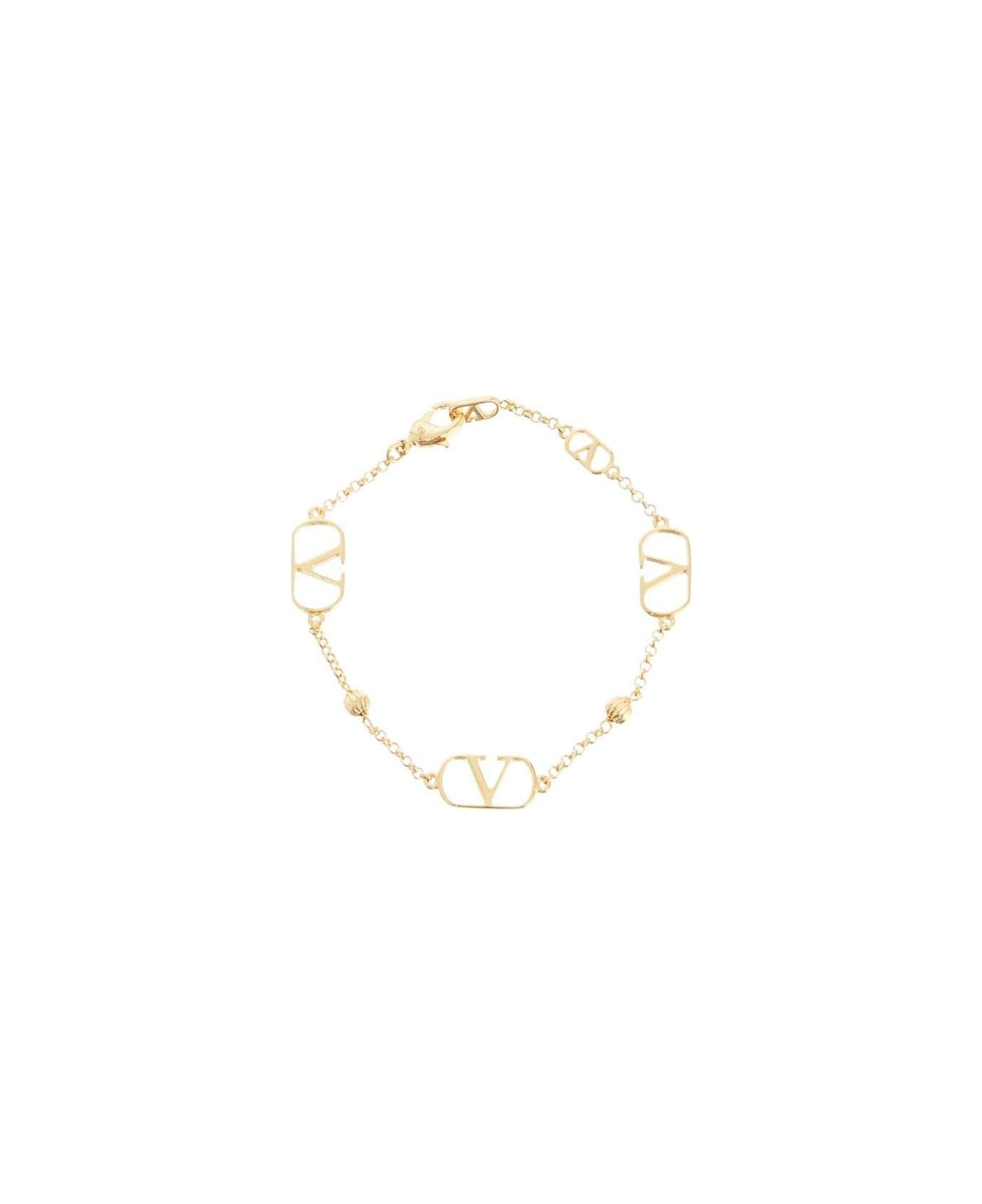 Vlogo Signature Chained Bracelet - 1