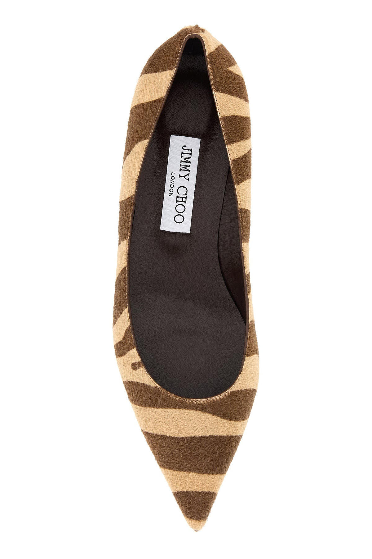 Printed calf hair Amelia pumps - 4