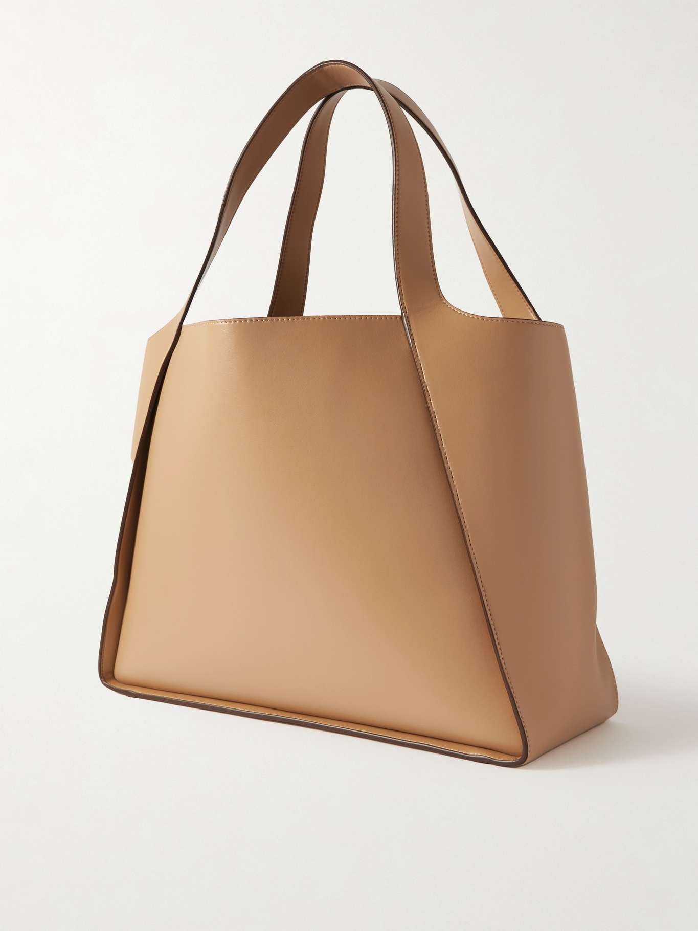 Perforated vegetarian leather tote - 3