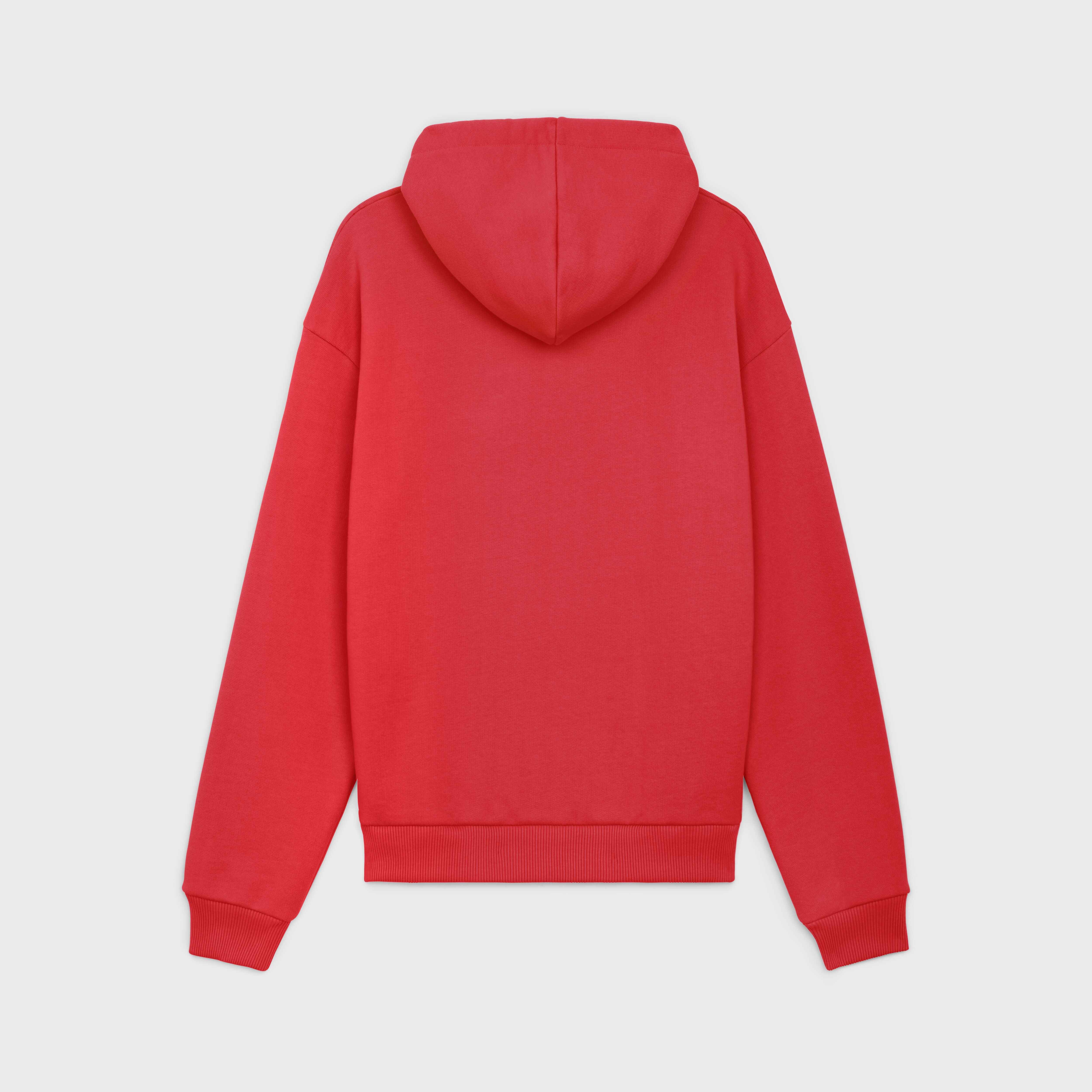 LOOSE CELINE HOODIE IN COTTON FLEECE - 2