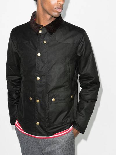 Barbour Reelin wax-coated jacket outlook