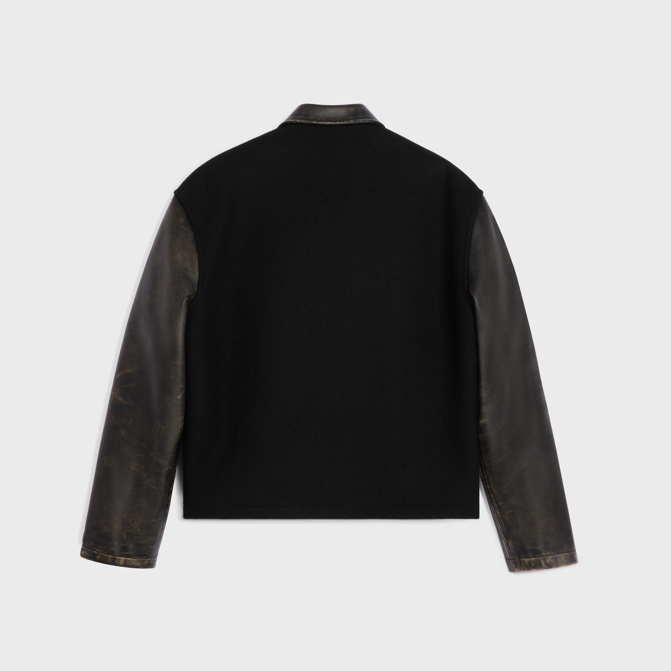 teddy jacket IN WOOL FELT - 2