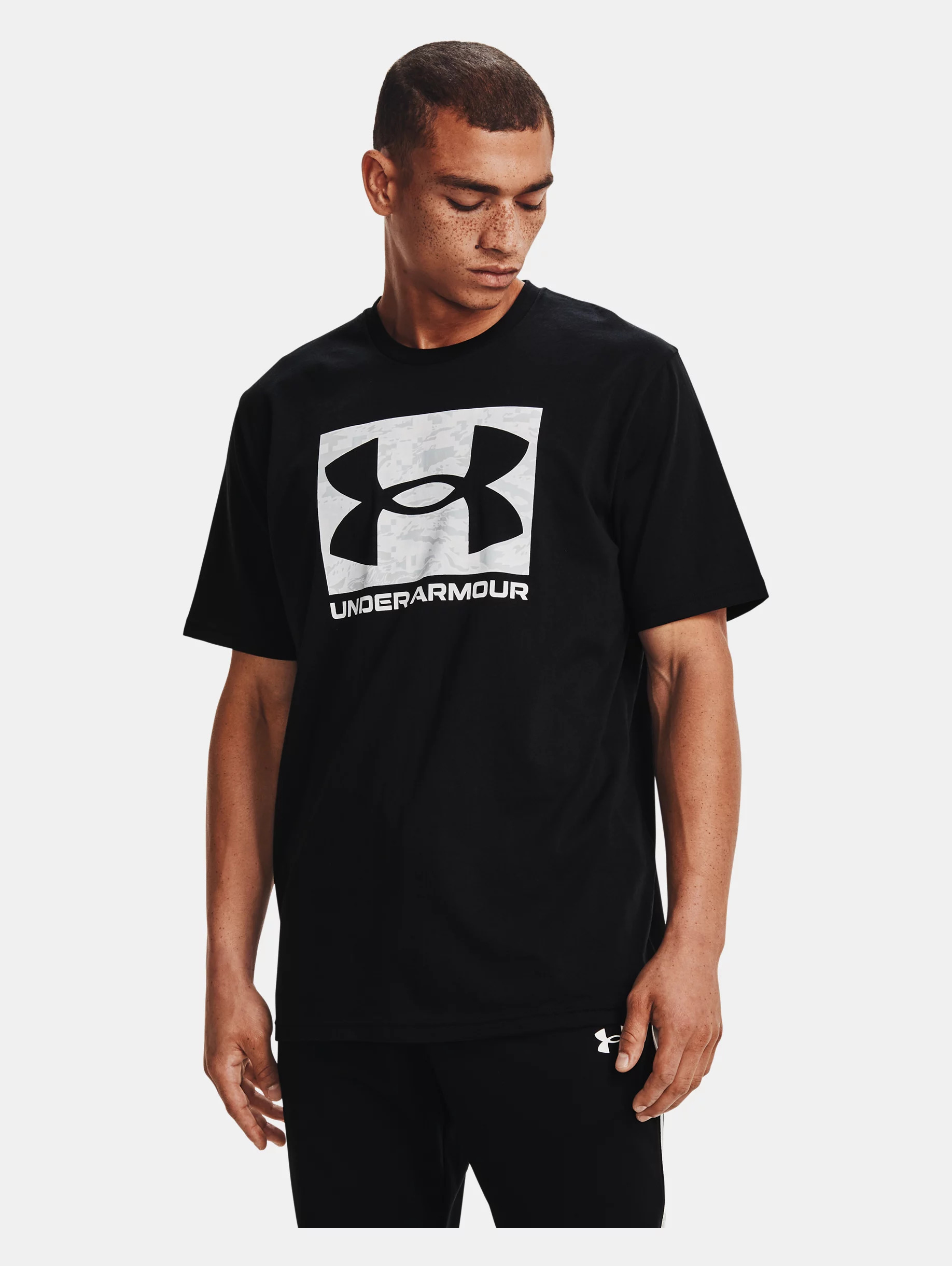 Men's UA ABC Camo Boxed Logo Short Sleeve - 2