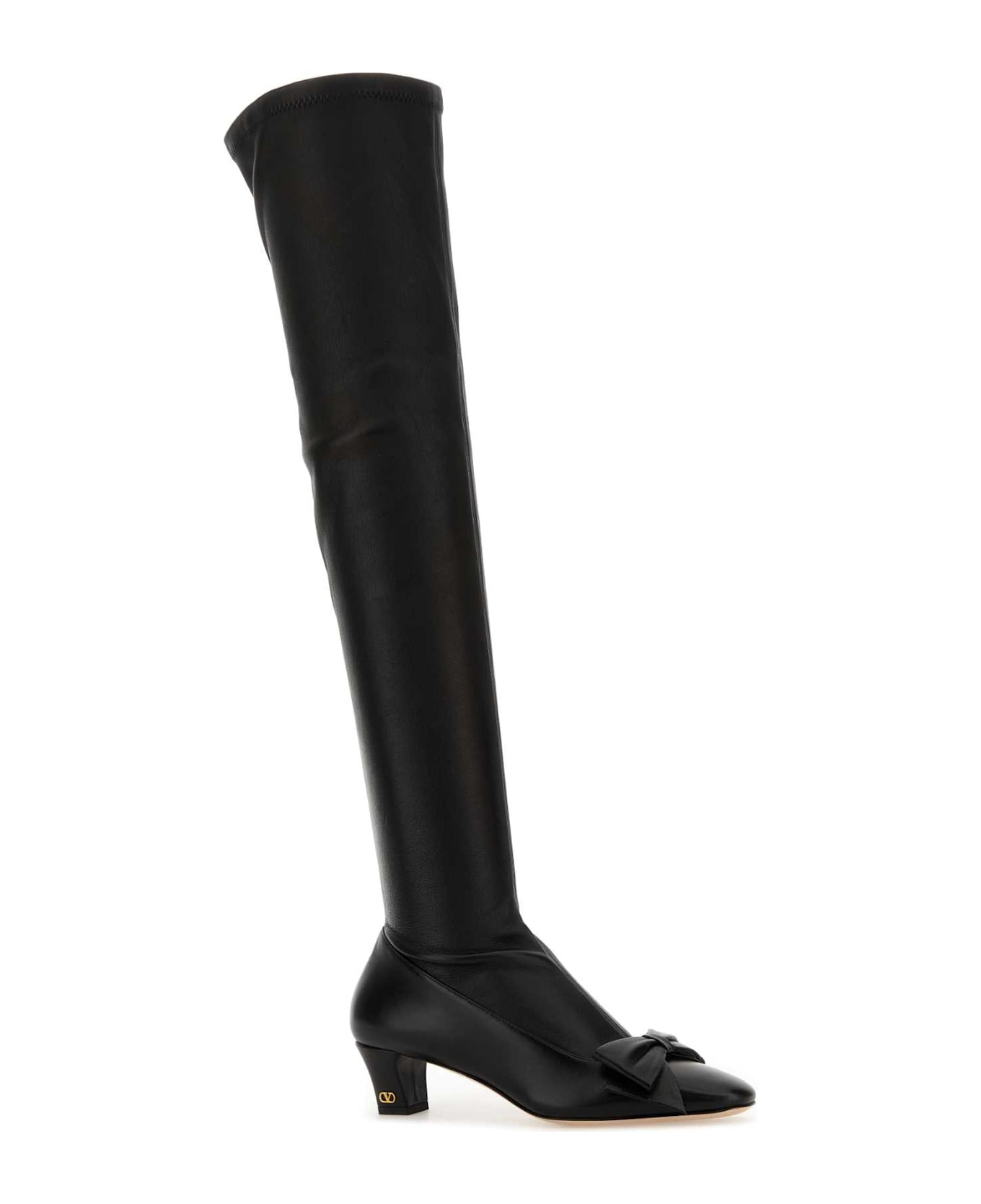 Black Leather Boots - 2
