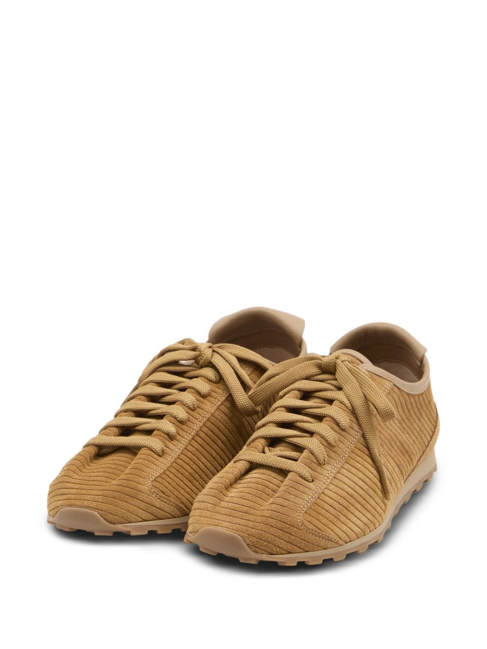 The Tennis embossed-suede low-top sneakers - 2