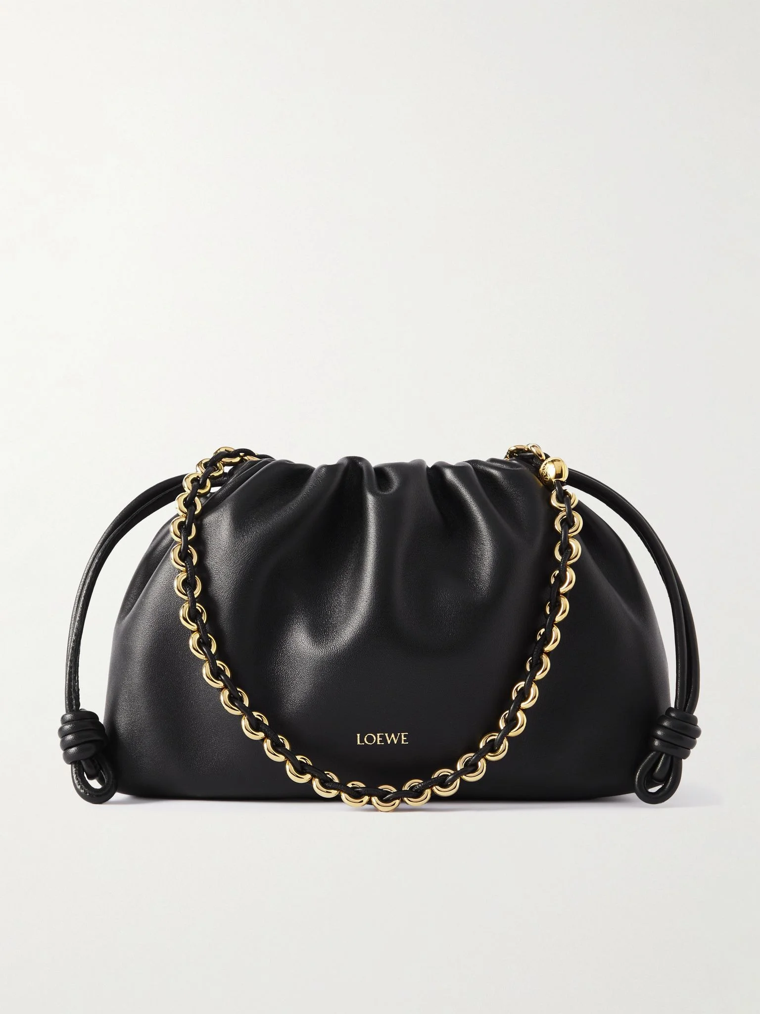 Flamenco leather clutch Black - 1
